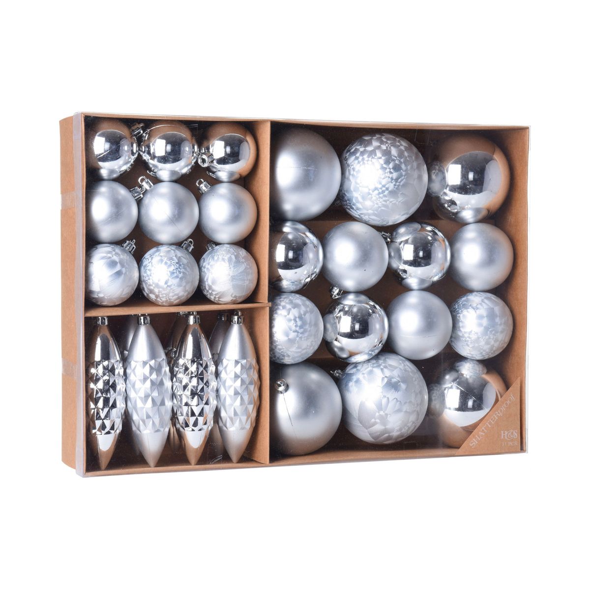 Set De Paillettes Argentées Mélange 120 G 7 Mm Et 500 épingles à Tête émoussée – DIY, Mariage, Loisirs