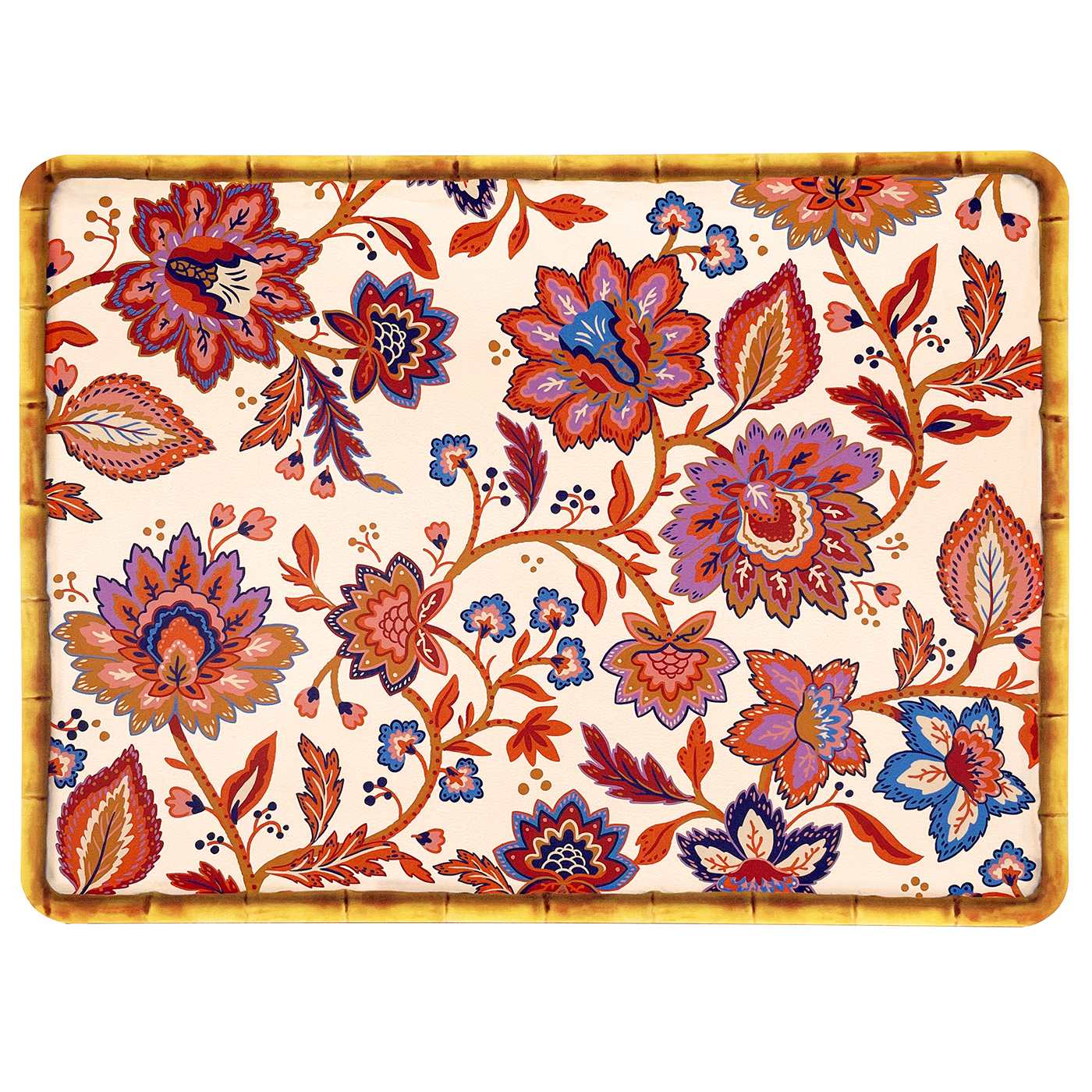 Set de table (40 x 30 cm) lot de 6 - Jaïpur, LES JARDINS DE LA COMTESSE
