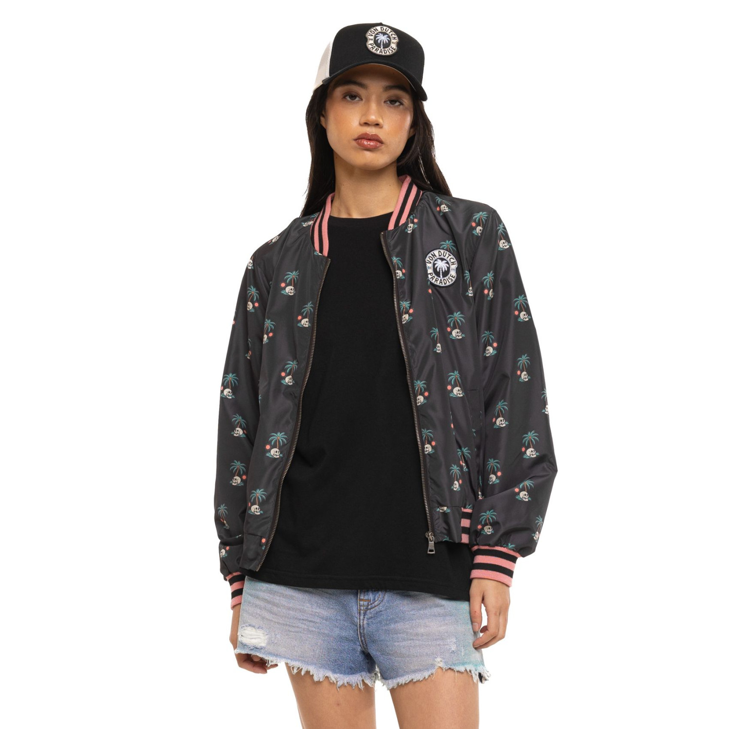 Veste blouson SKULL, VON DUTCH