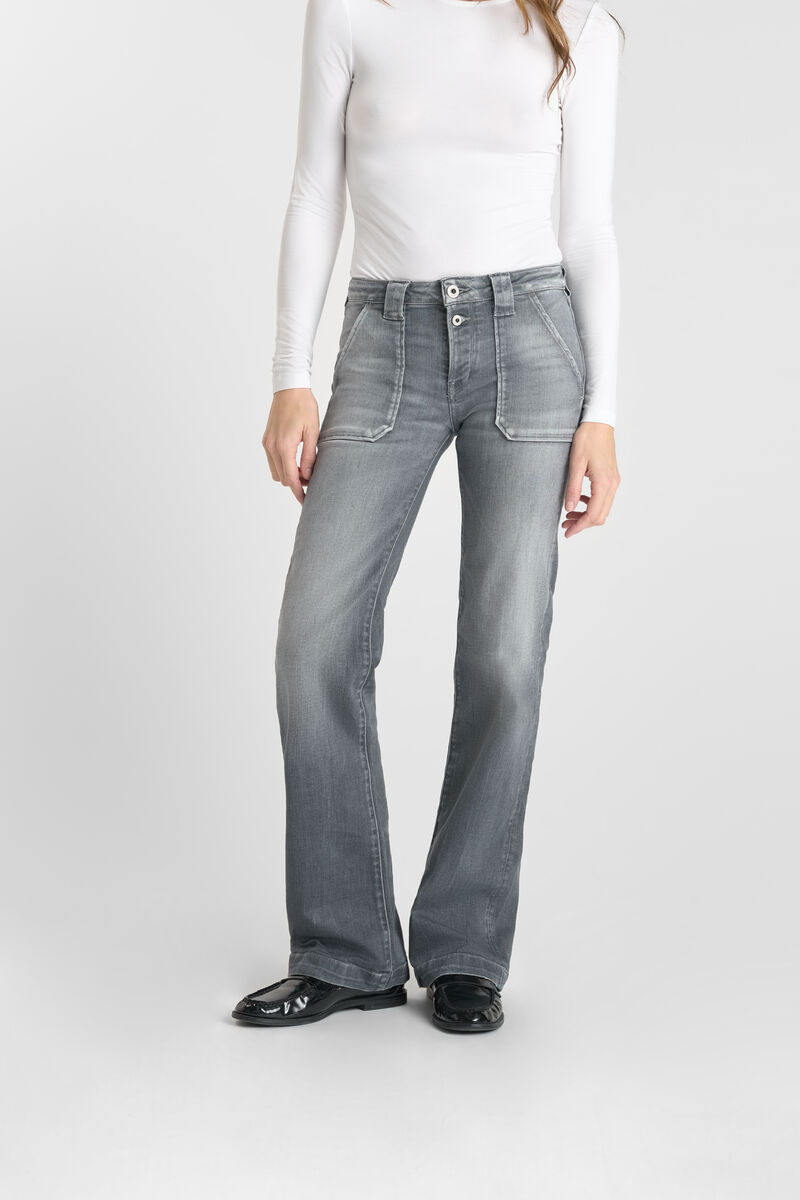 Jeans flare , longueur 34, LE TEMPS DES CERISES
