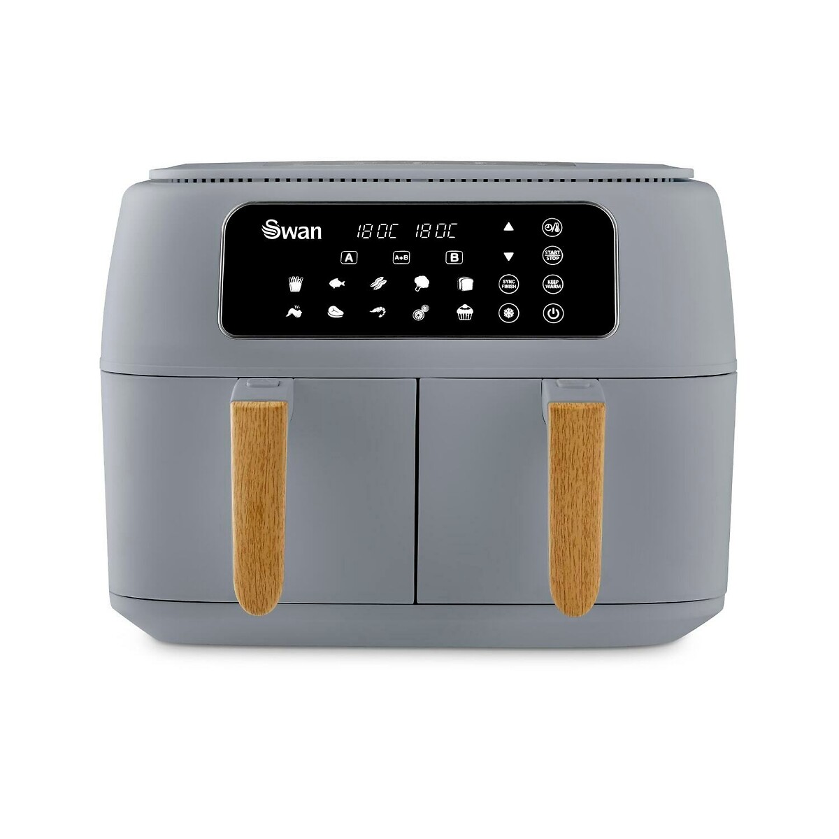 Nordic 8L 13-in-1 Dual Air Fryer - SD10410, SWAN