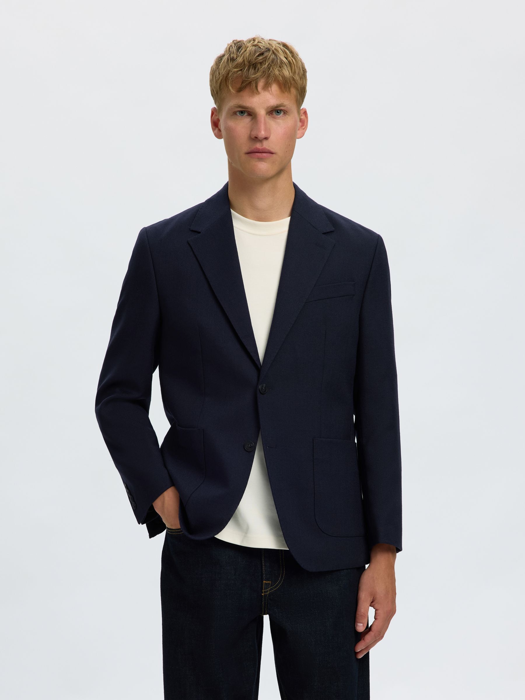 Blazer À Simple Boutonnage, SELECTED