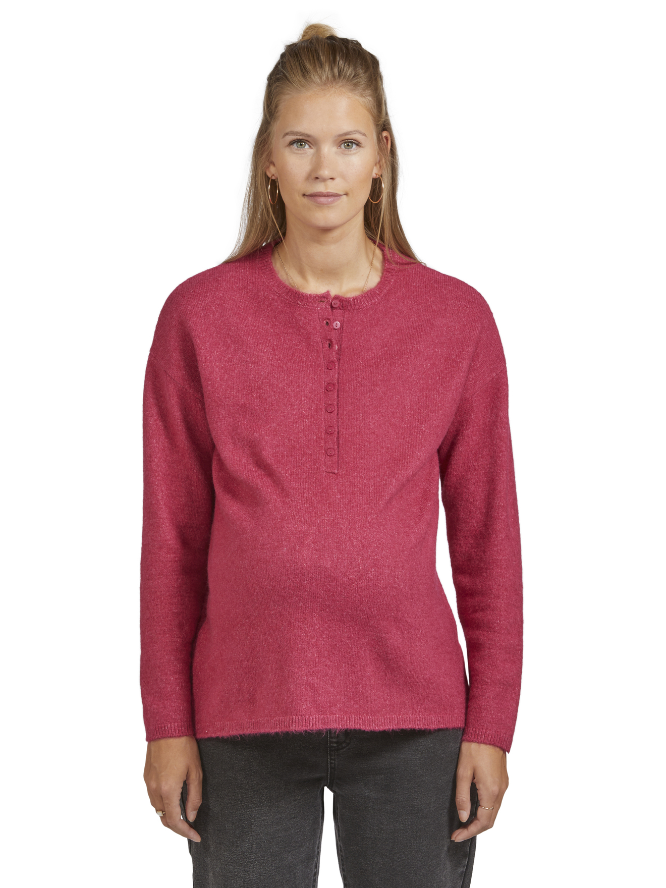 Pull col tunisien grossesse et allaitement, VERTBAUDET