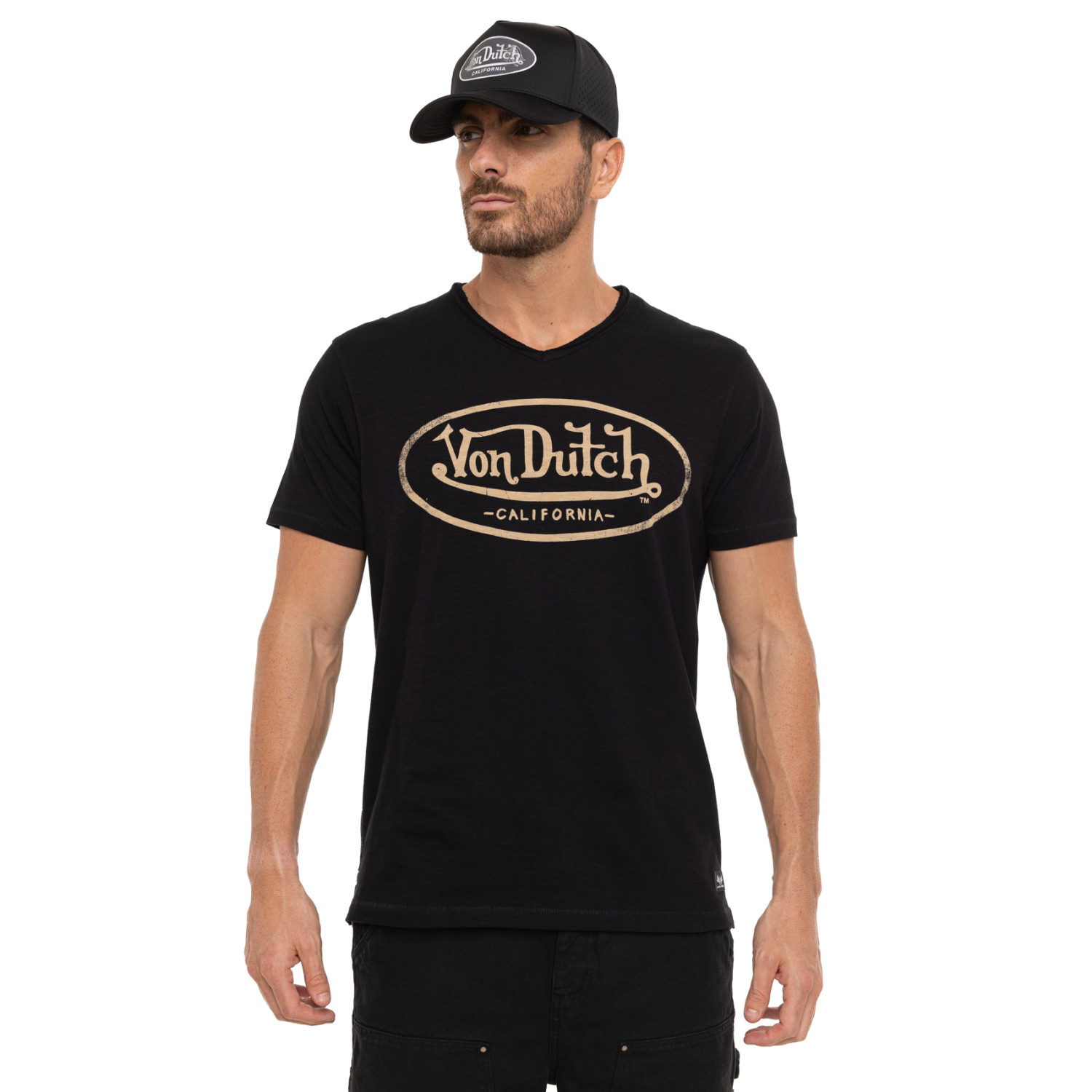 Tee Shirt en coton Ron, VON DUTCH