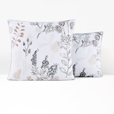 Romarin Floral 100% Cotton Pillowcase LA REDOUTE INTERIEURS