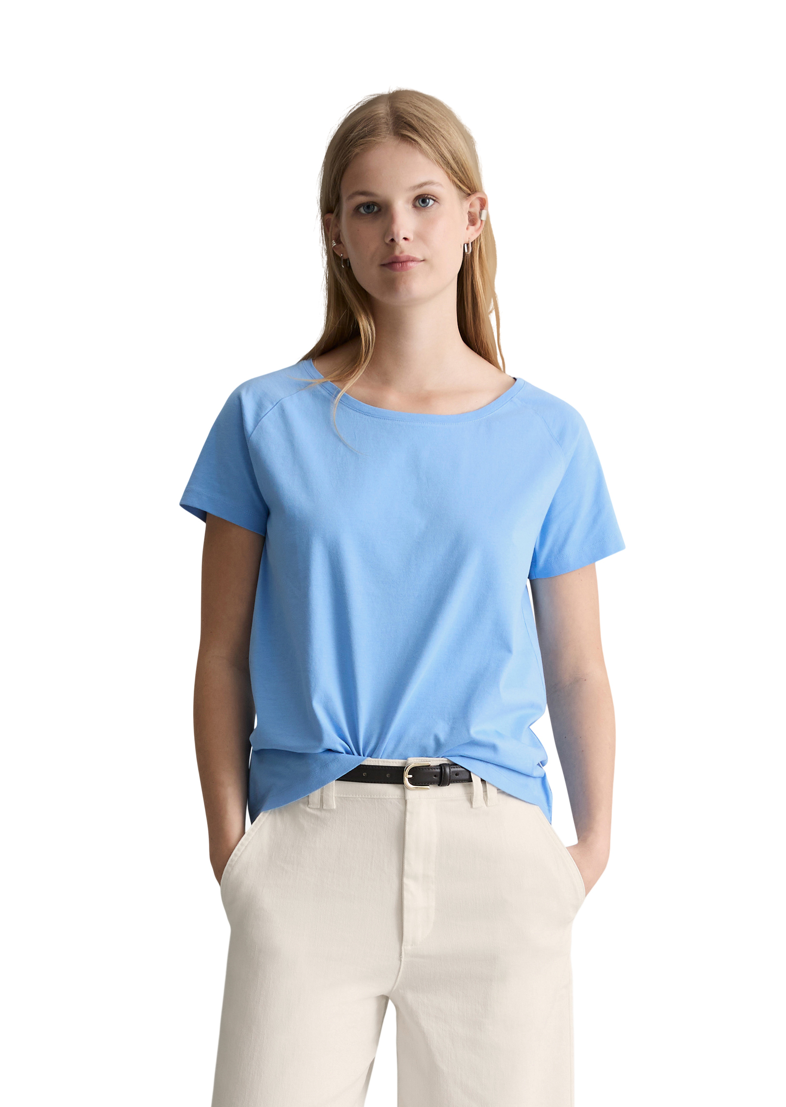 T-shirt regular en Basic Single Jersey, MARC O’POLO DENIM
