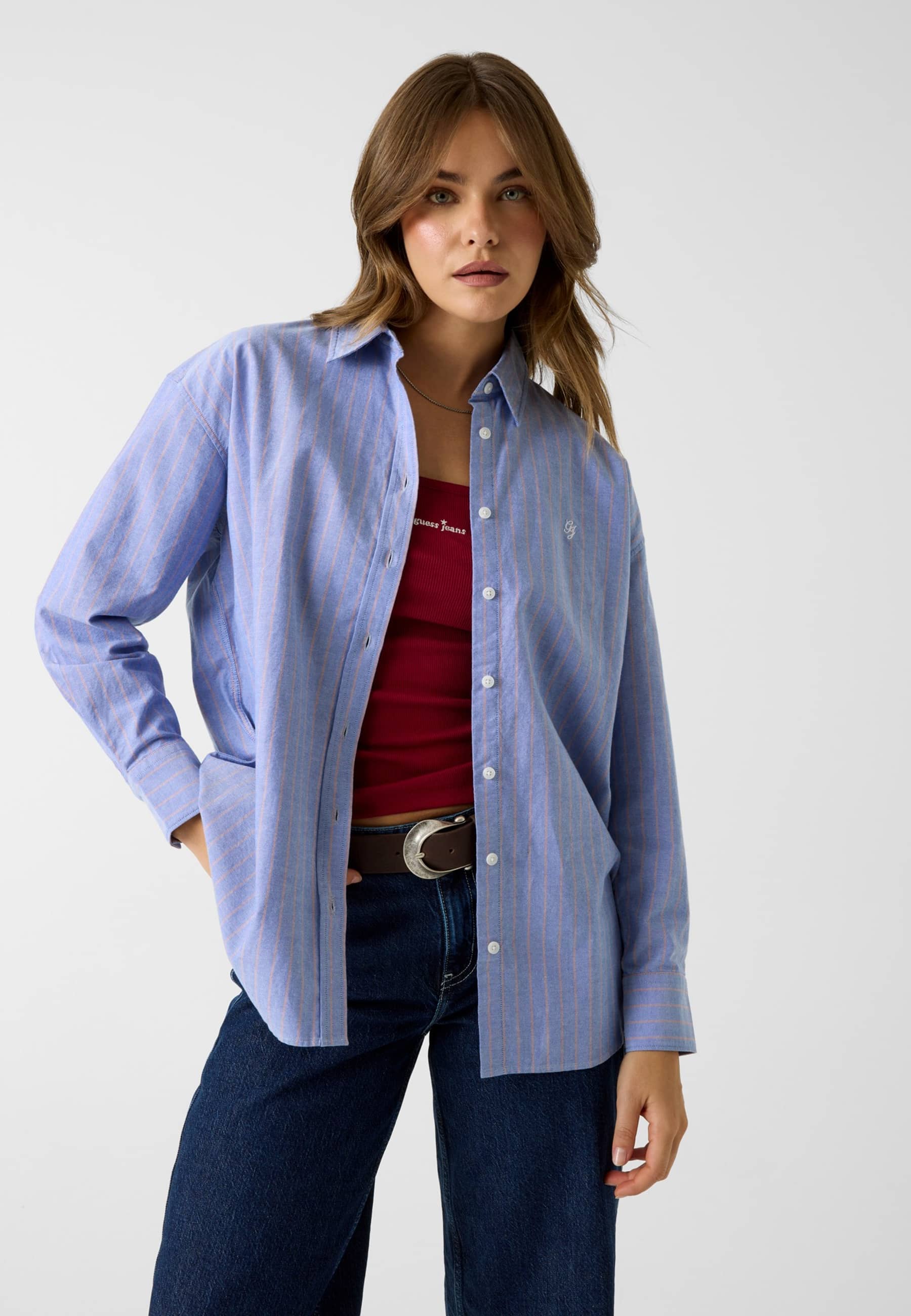 Chemise Oxford Oversize, GUESS JEANS