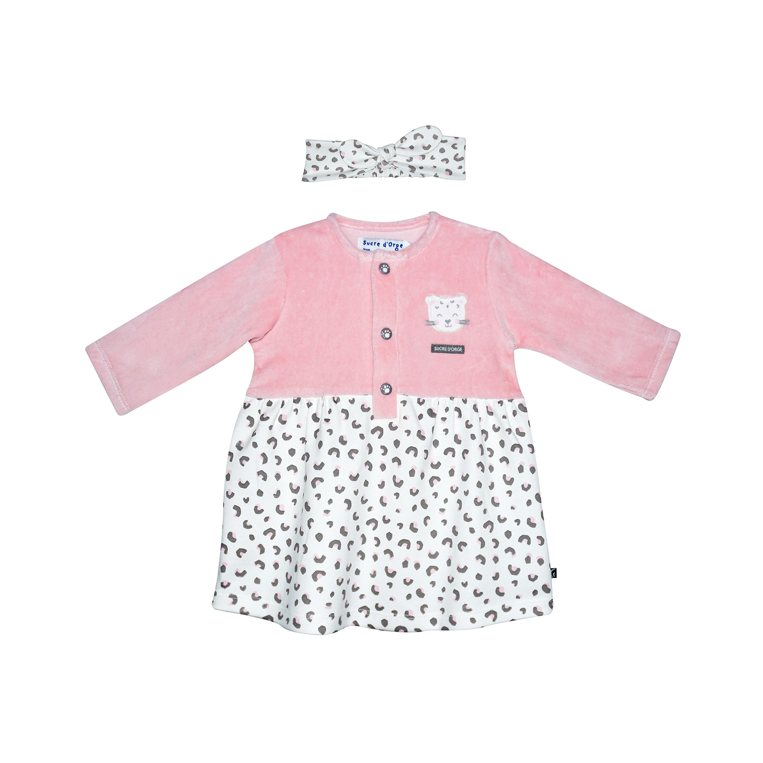 Robe bandeau marisol maille bebe, SUCRE D'ORGE