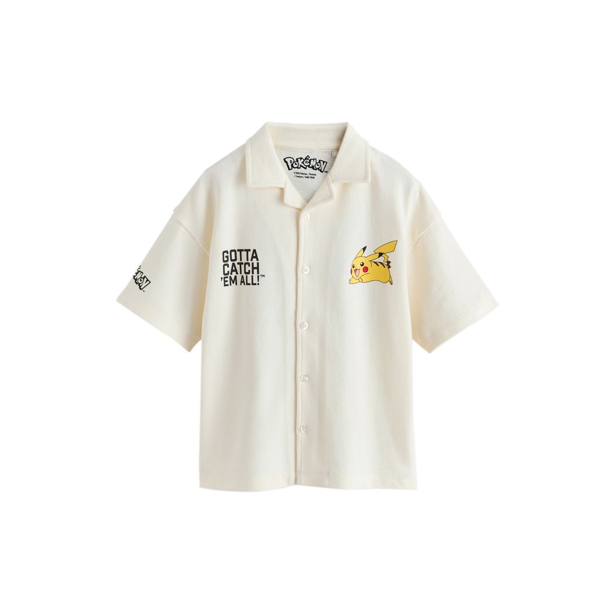 Chemise en jersey texturé pokemon, NEXT