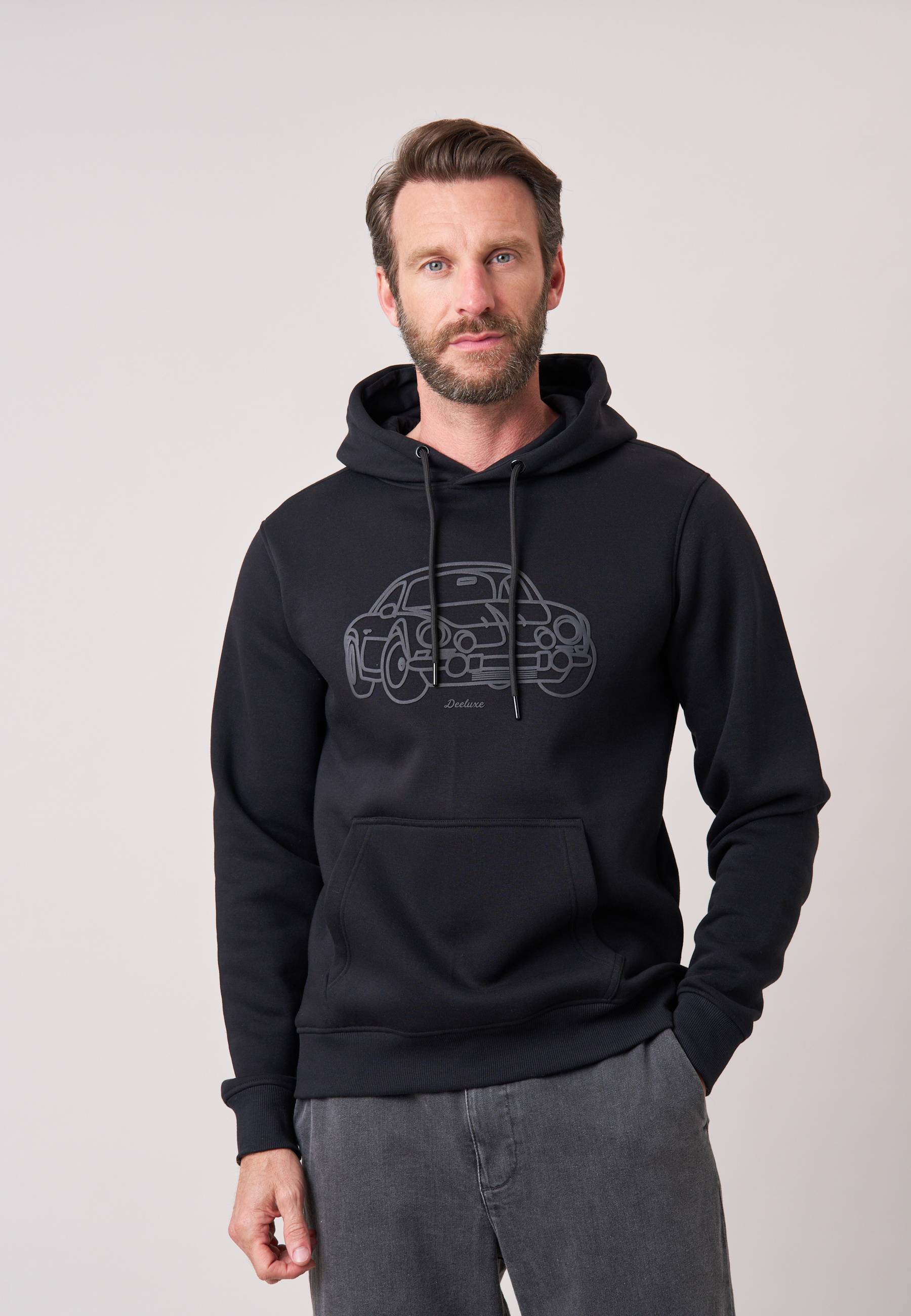 Sweat homme avec imprimé graphique voiture HAWTHORN, DEELUXE