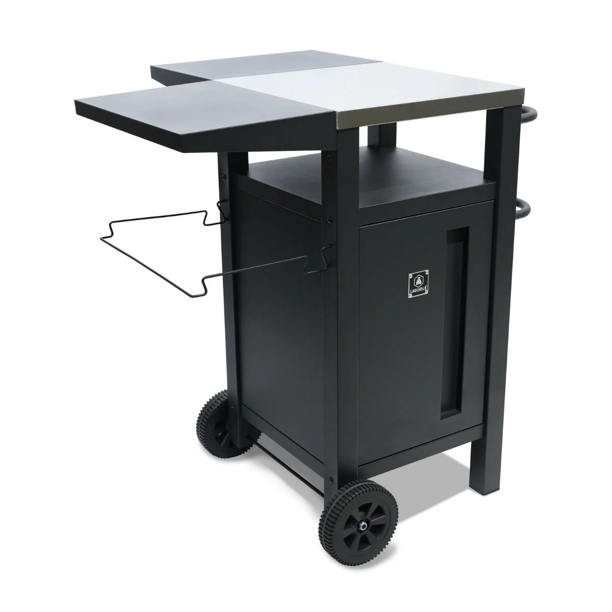 Chariot de barbecue avec rangement et housse de protection - Moments, LAGUIOLE CUISSON