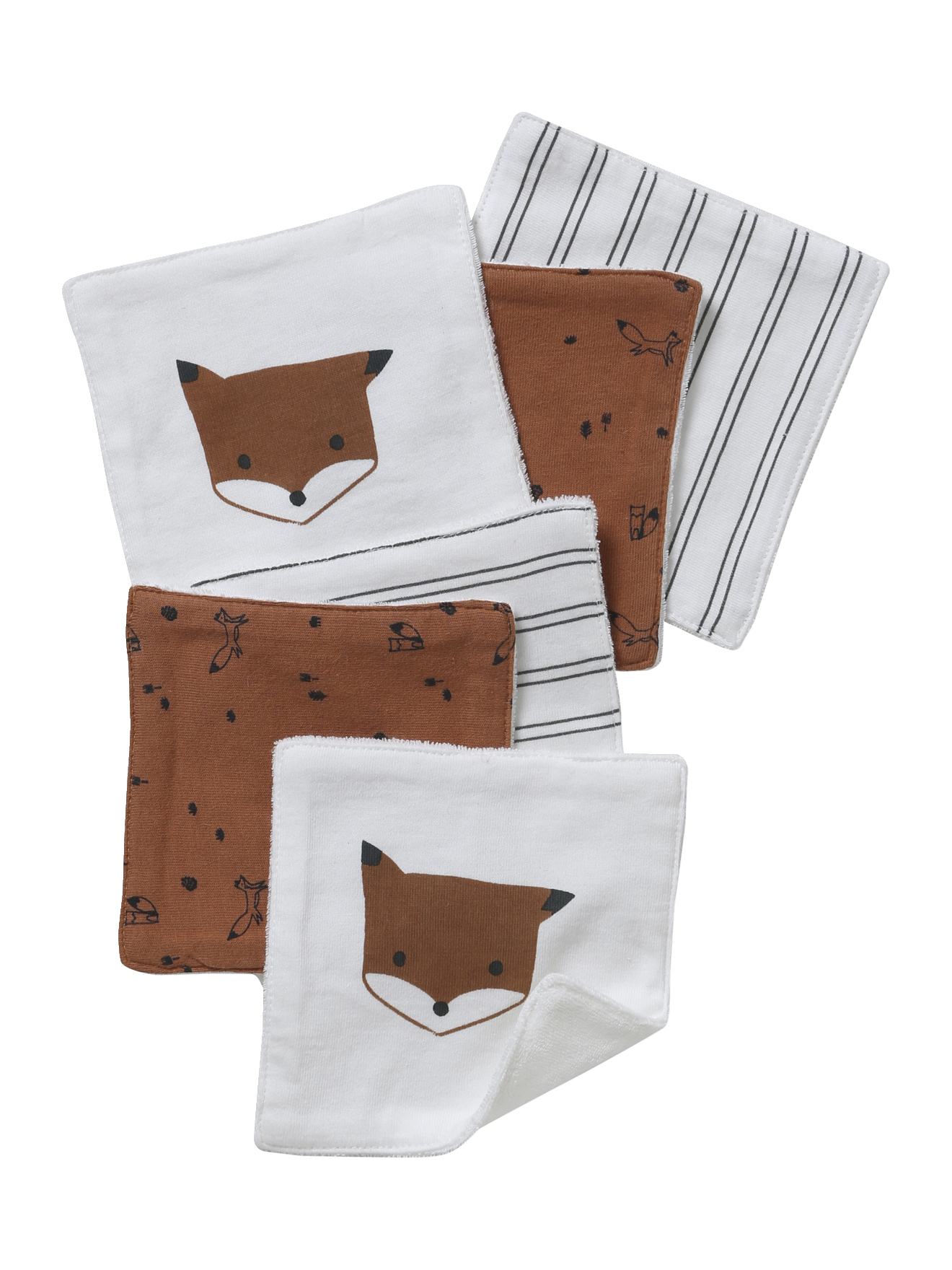 Lot de 6 lingettes lavables, VERTBAUDET