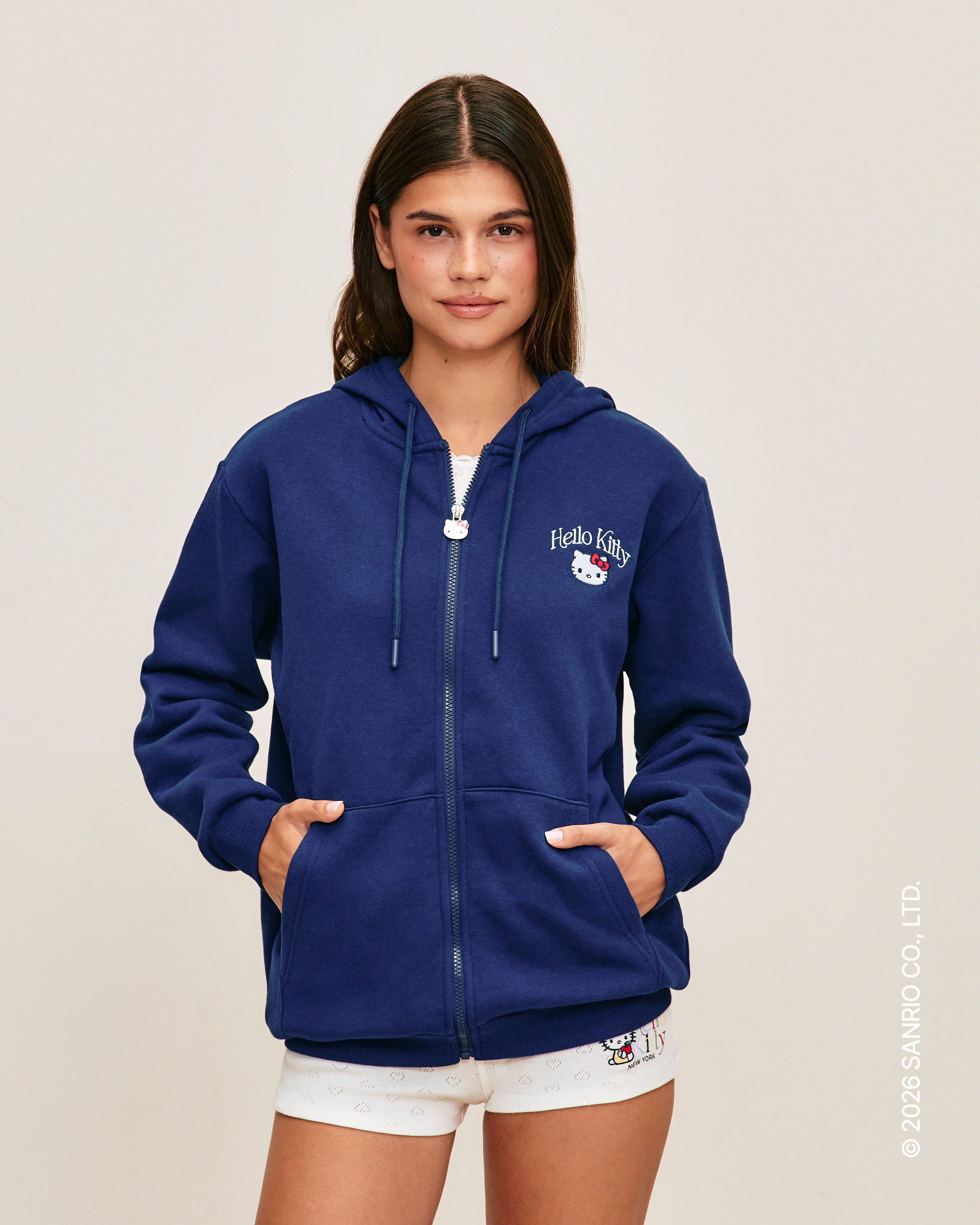 Sweatshirt en molleton Hello Kitty YELLOWKITTYIZ, UNDIZ