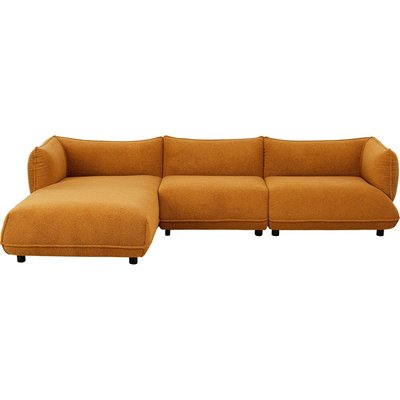 Canapé d'angle gauche Gigi marron KARE DESIGN
