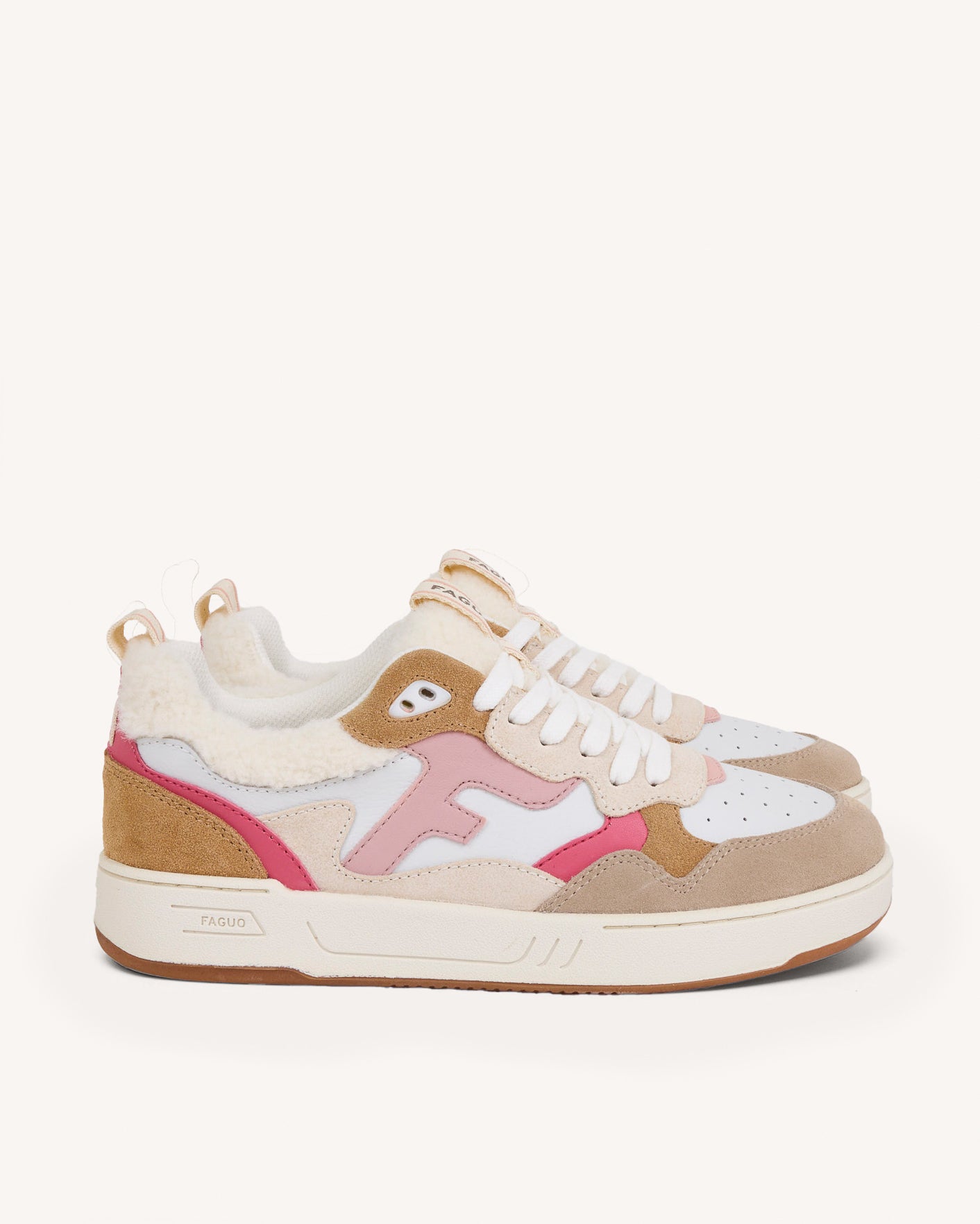 Baskets cuir DAHLIA, FAGUO