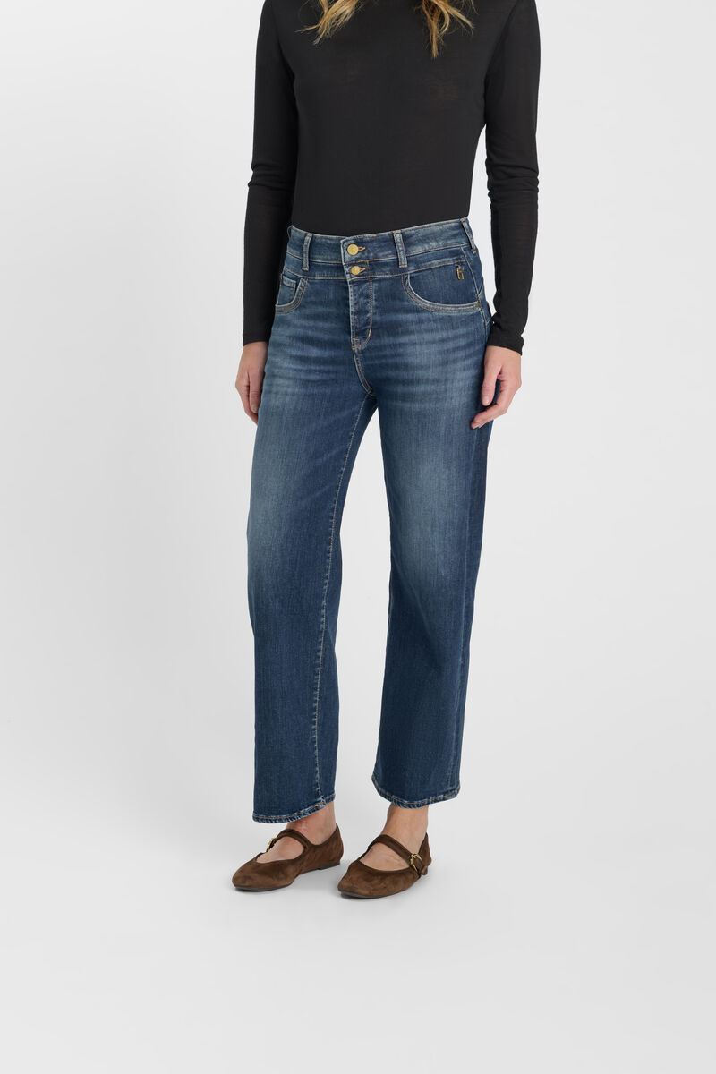 Jeans loose, large pulp wide leg , 7/8ème, LE TEMPS DES CERISES