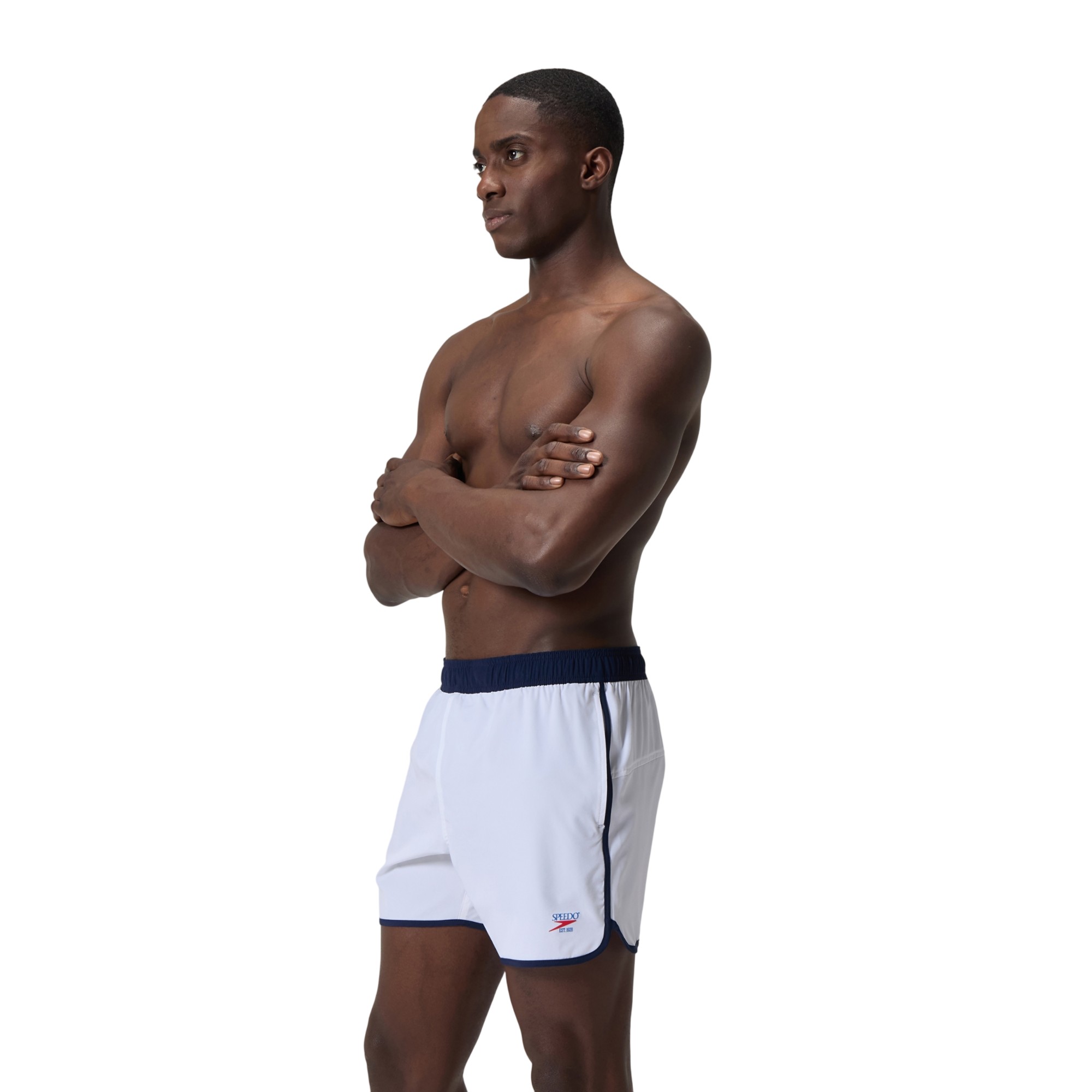Short de bain contrasté motif/style rétro JETSTREAM VOLLEY, SPEEDO