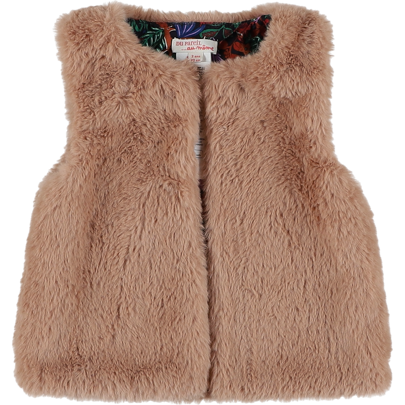 Gilet fausse fourrure d'imitation - Très bon état, DPAM