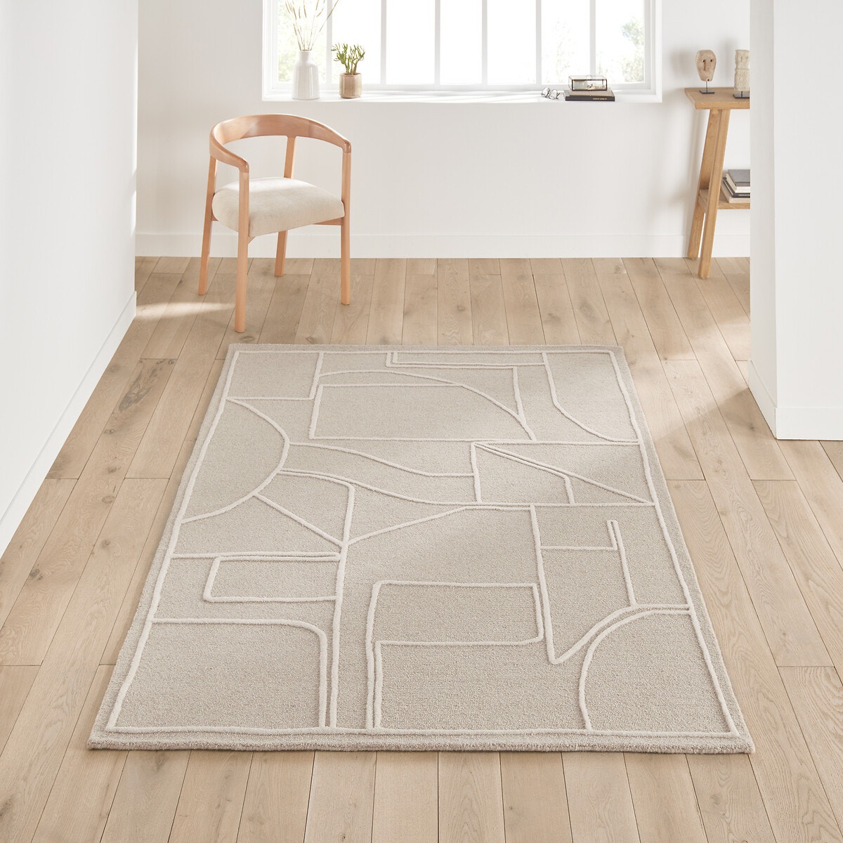 Tapis xxl 100% tencel™ aspect vieilli, izri La Redoute Interieurs