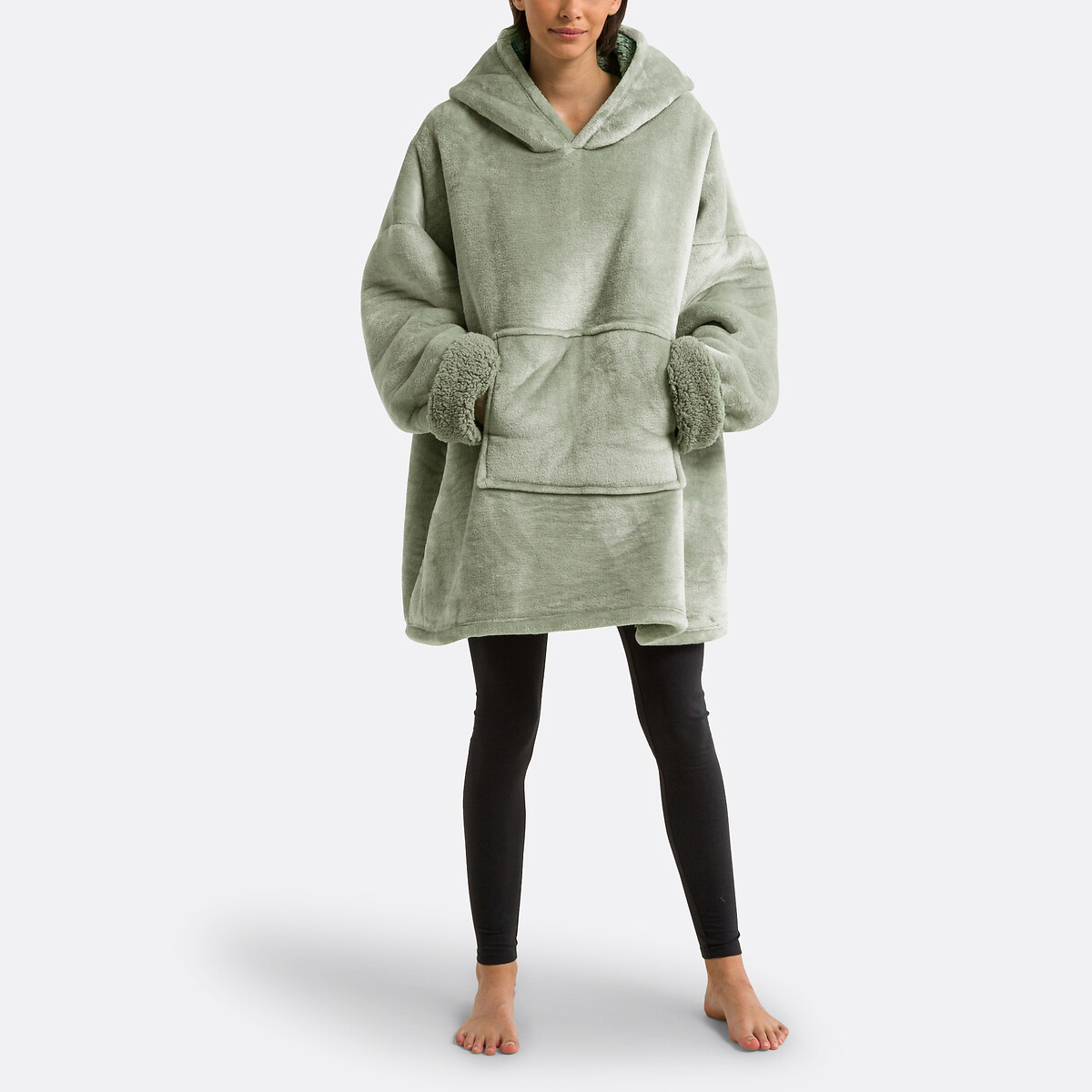 Plaid sweat polaire taille L/XL, Javi