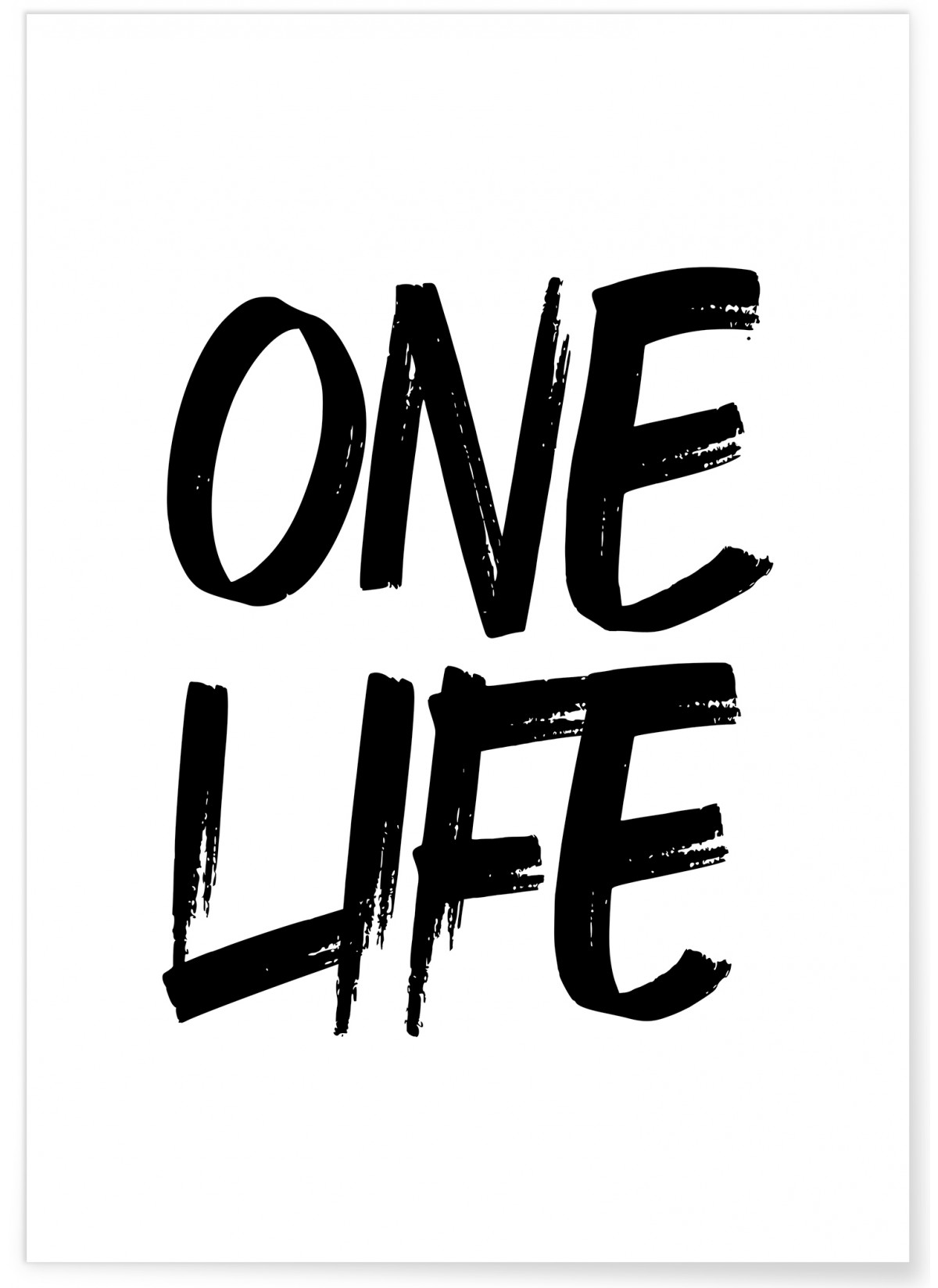 Poster 'One Life', L'AFFICHERIE