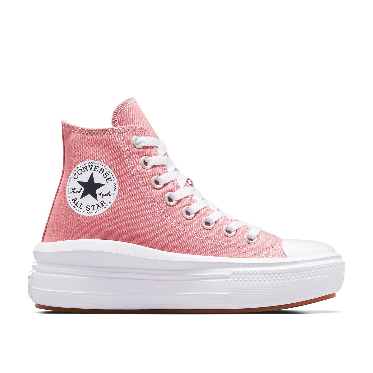 Converse montante rose La Redoute