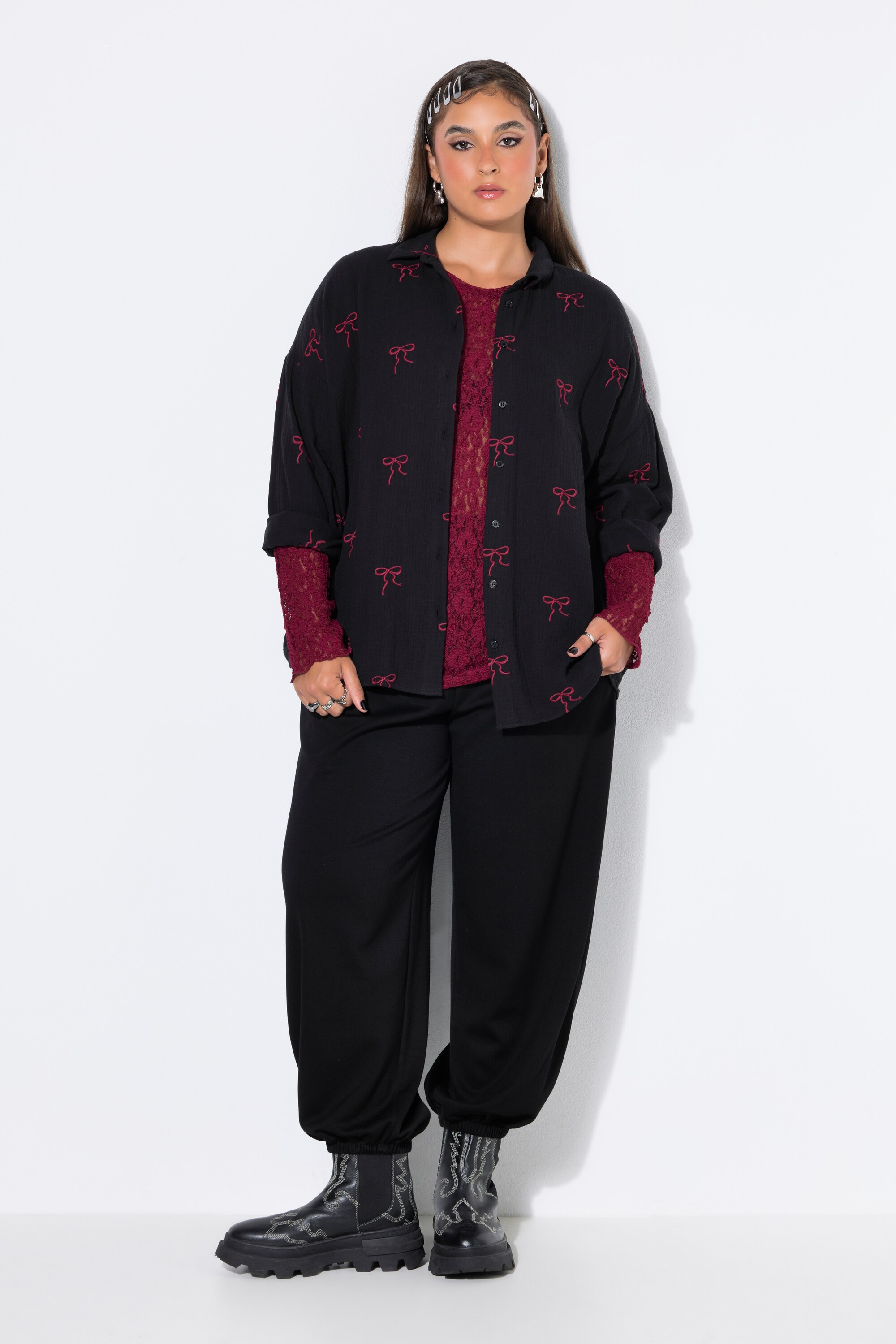Chemisier oversize en mousseline, STUDIO UNTOLD