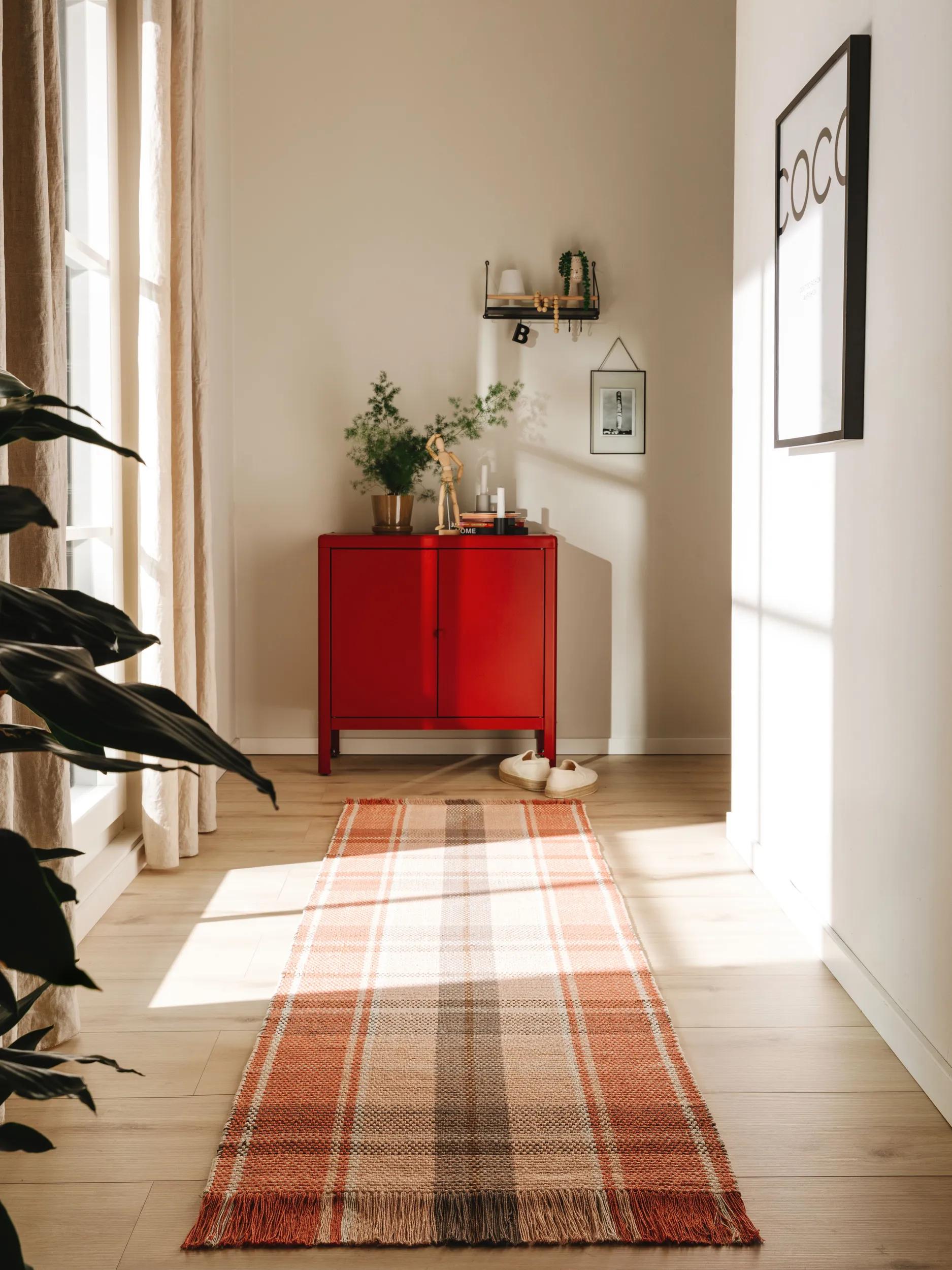 Tapis de couloir tissé main LUCY, BENUTA