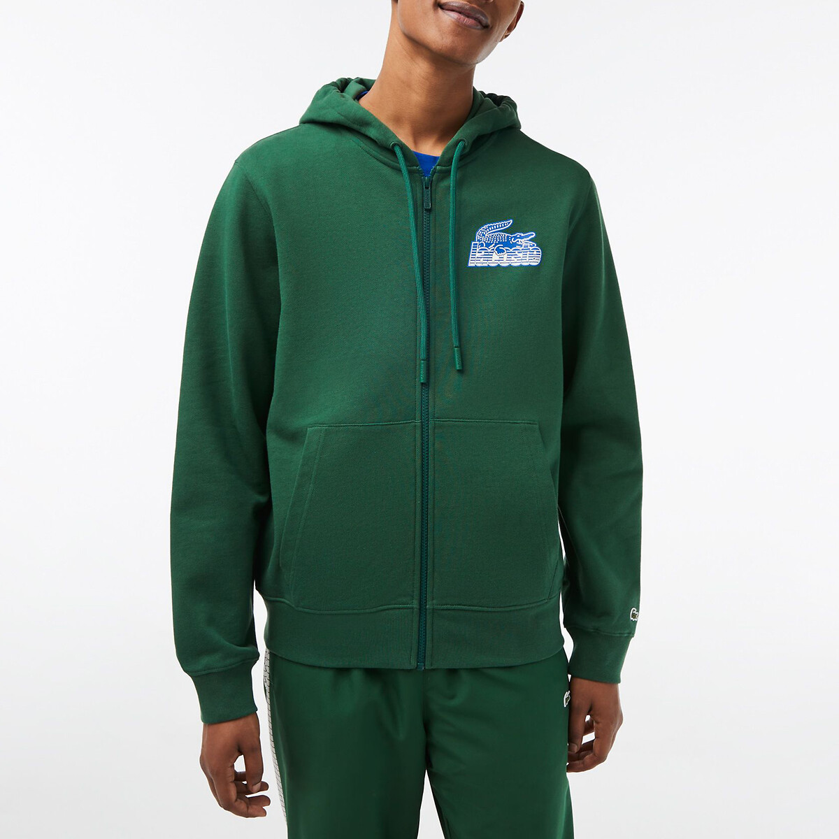 Lacoste sales sweat vert