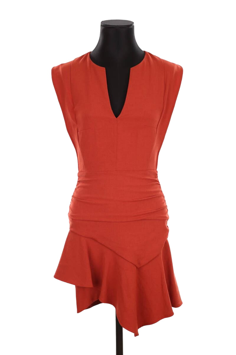 Robe tres bon etat rouge Ba Sh La Redoute
