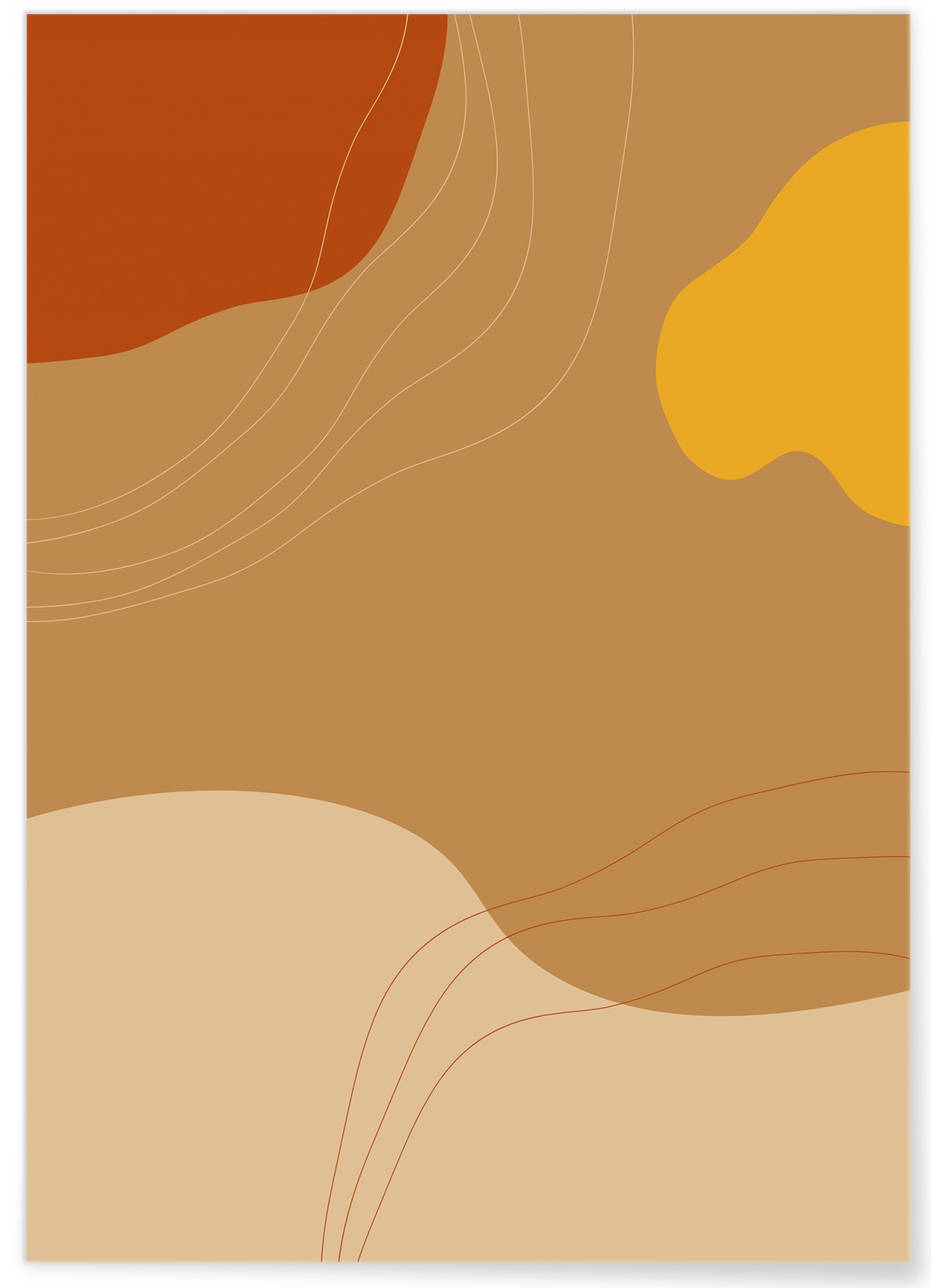 Affiche Abstract Background 4, L'AFFICHERIE