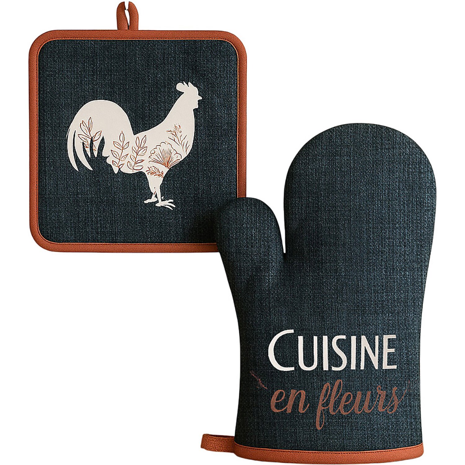 Gant et manique imprimés, C DESIGN HOME TEXTILE