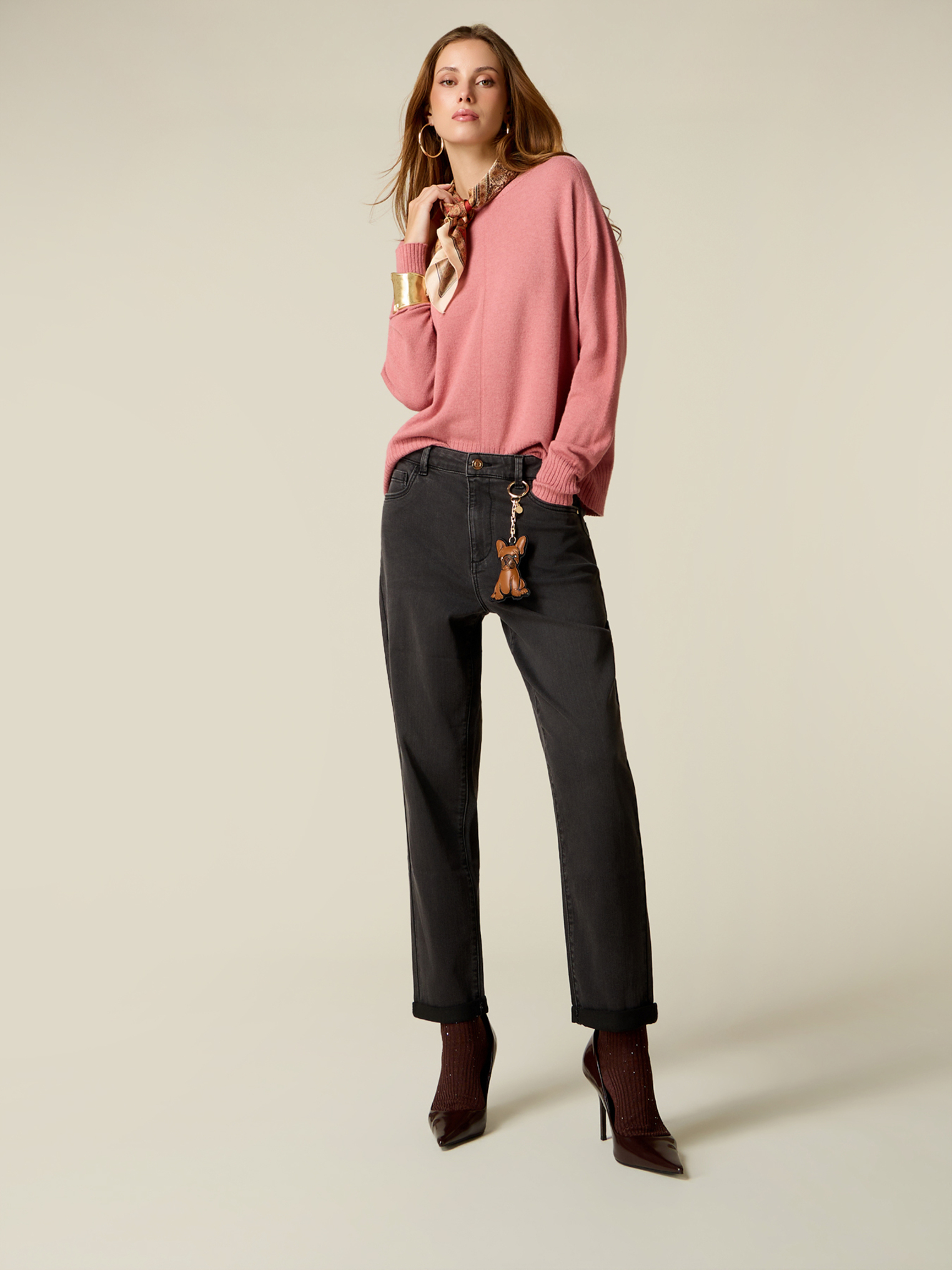 Jean boyslim noir délavé, OLTRE