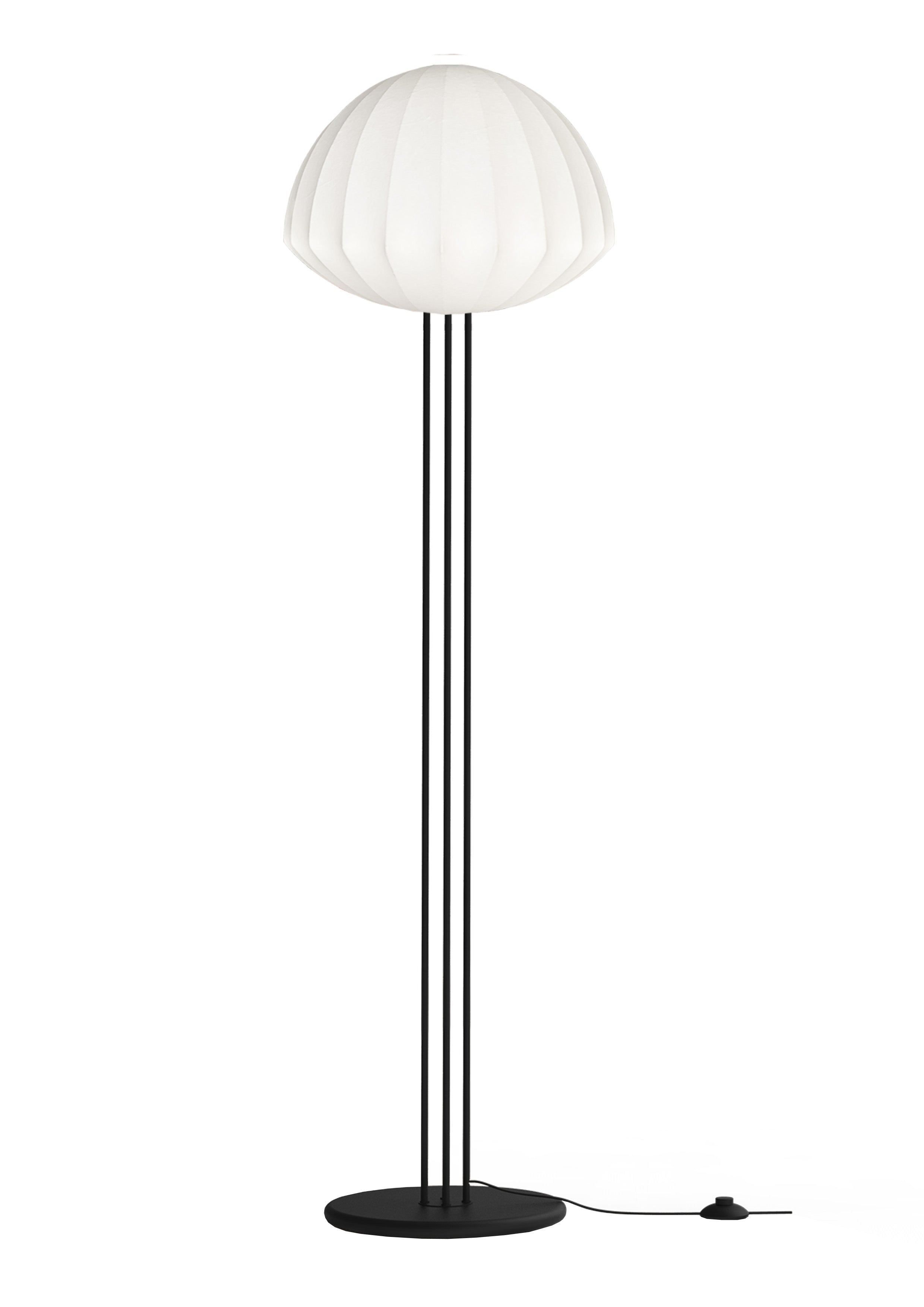 Lampadaire acier BELOUNE, ALUMINOR
