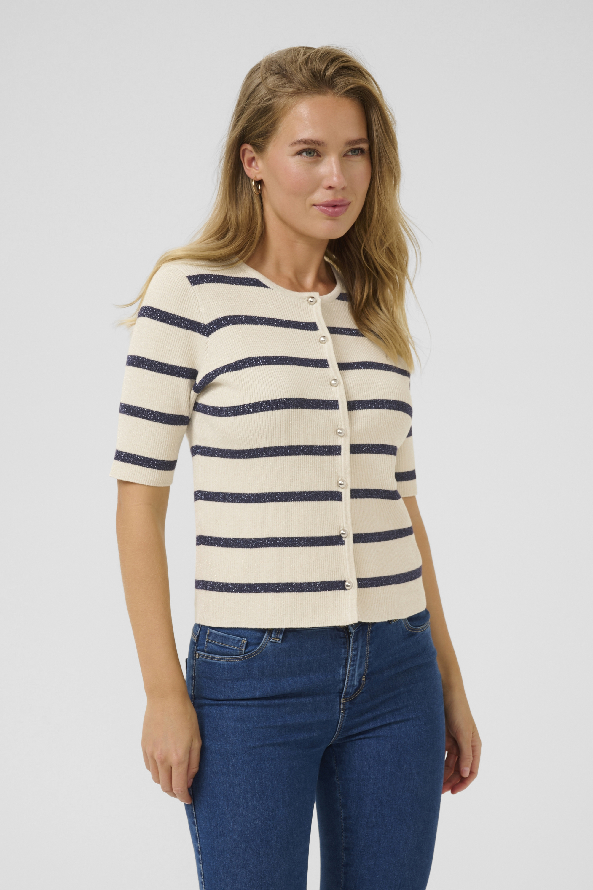 Knitted cardigan, KAFFE