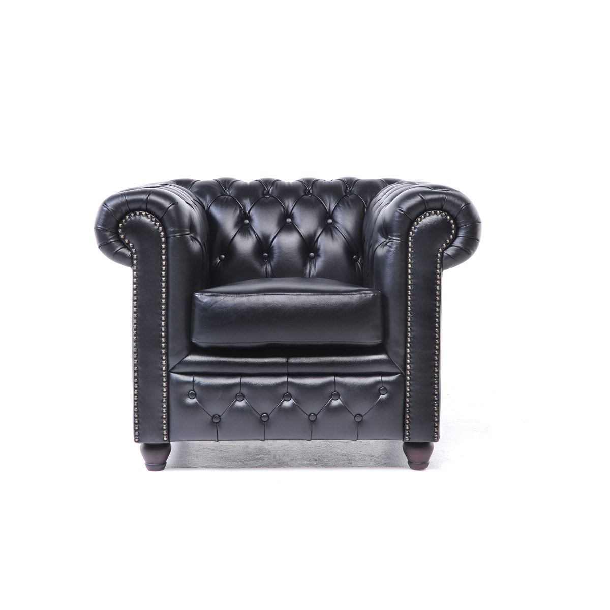 fauteuil en cuir chesterfield orginal