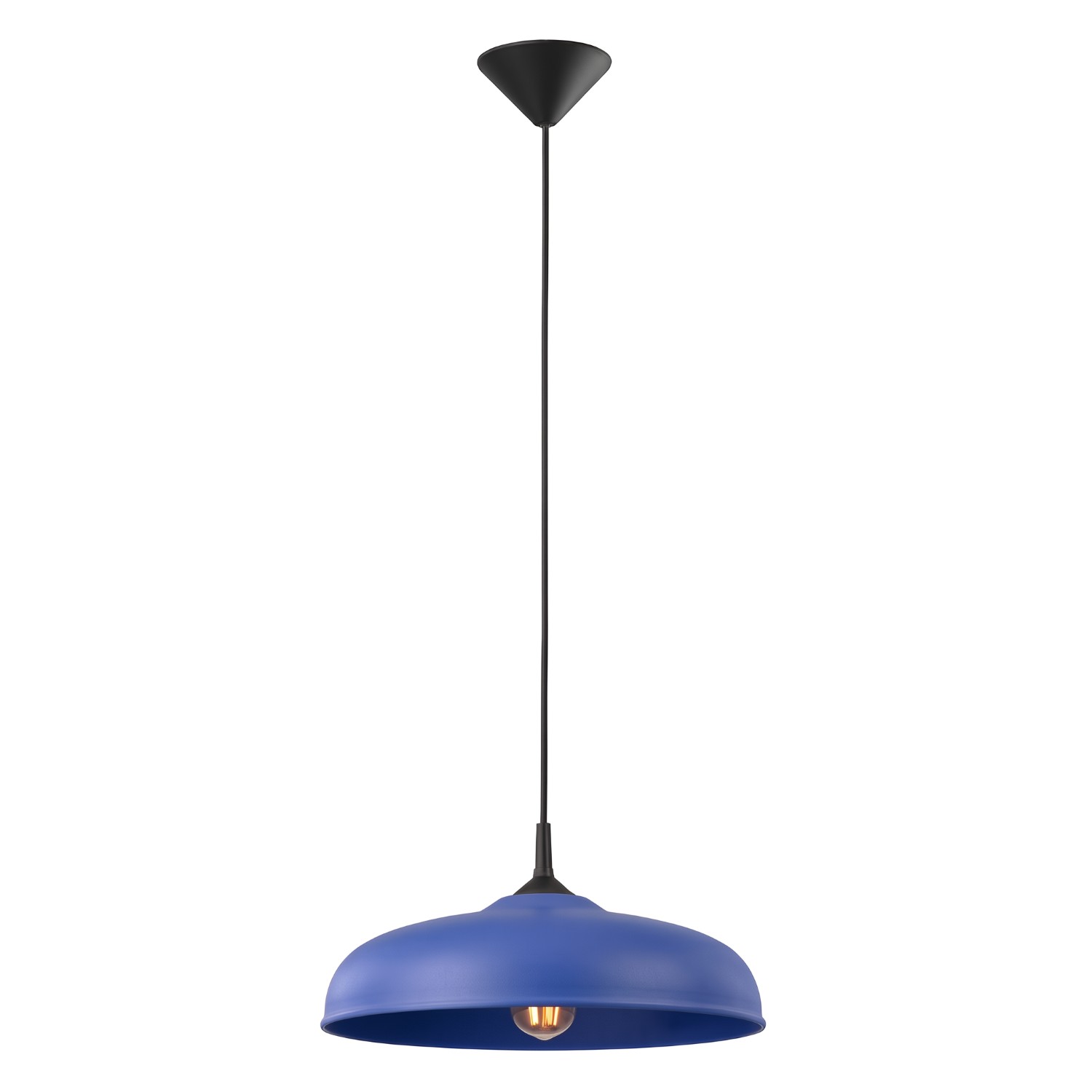 Suspension Acier Outremer E27 1 Gina, EDEN