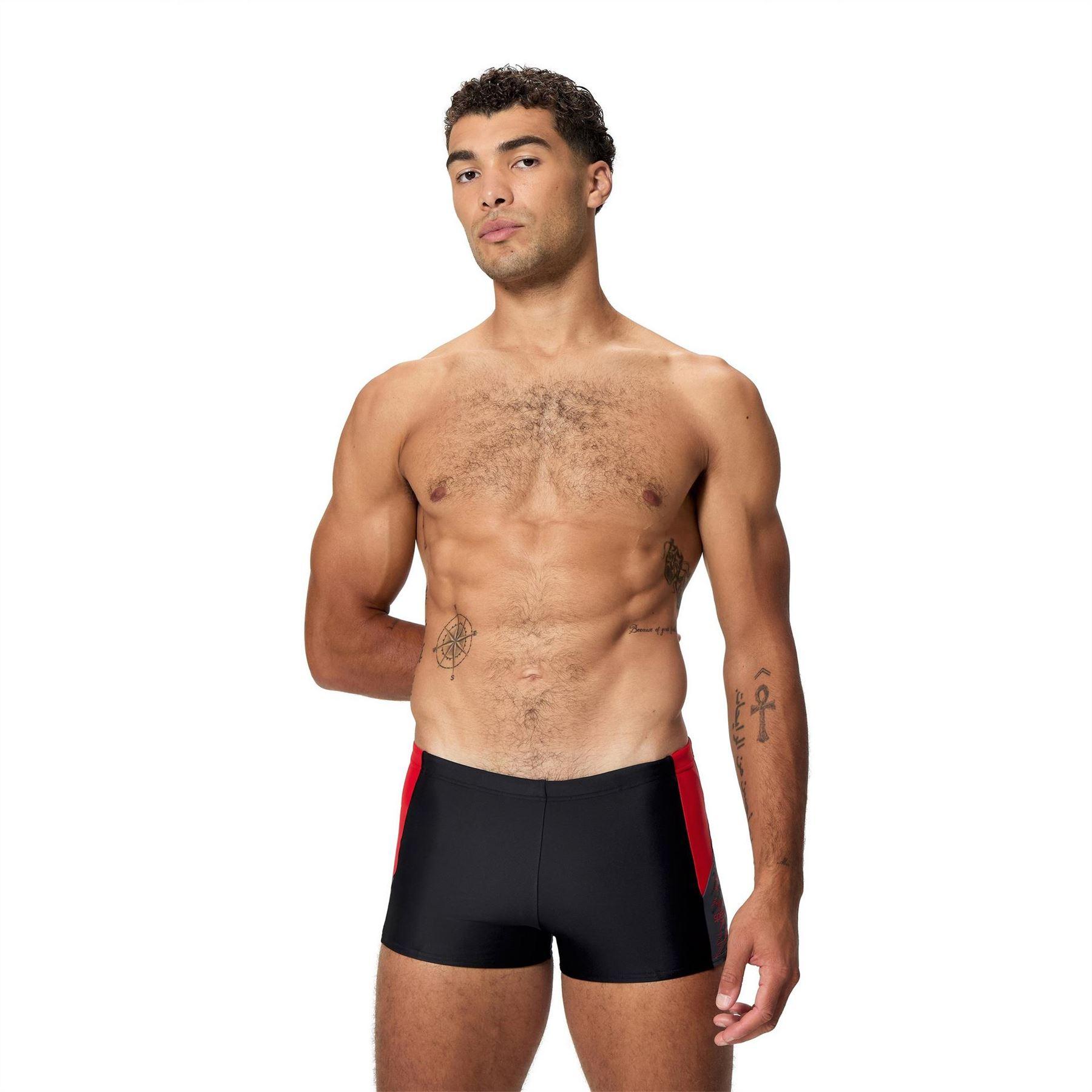 Short de bain cintré motif/style abstrait DIVE AQUASHORT, SPEEDO
