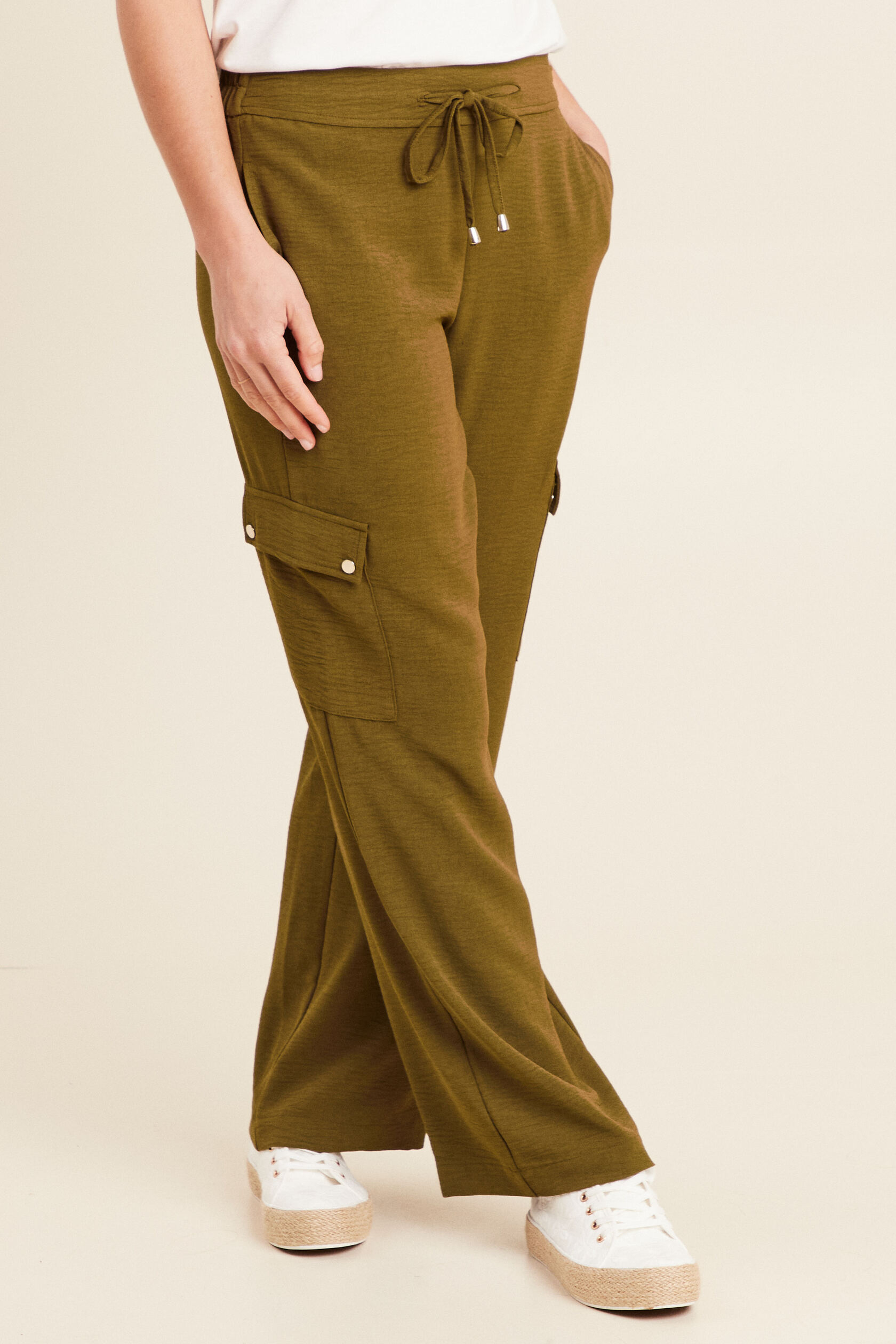 Pantalon cargo lien à nouer, BREAL