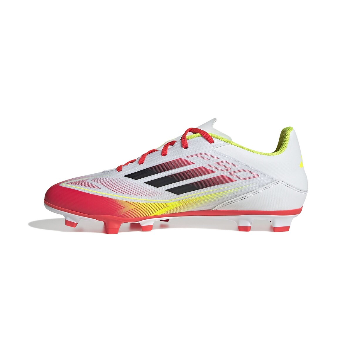 adidas F50 Club FG/MG Cloud White Core Black Solar Yellow — foto 4