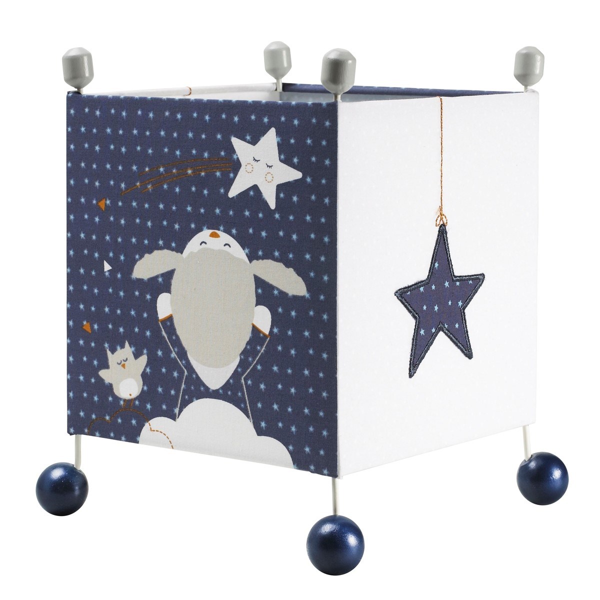 Luminaire enfant à poser en Tissu, SAUTHON