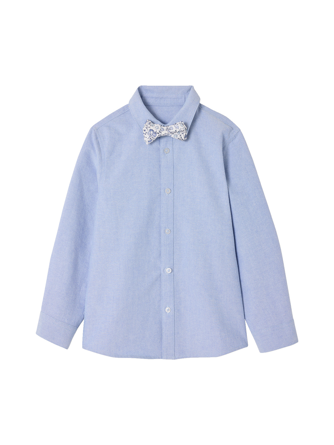 Chemise manches longues noeud papillon, VERTBAUDET