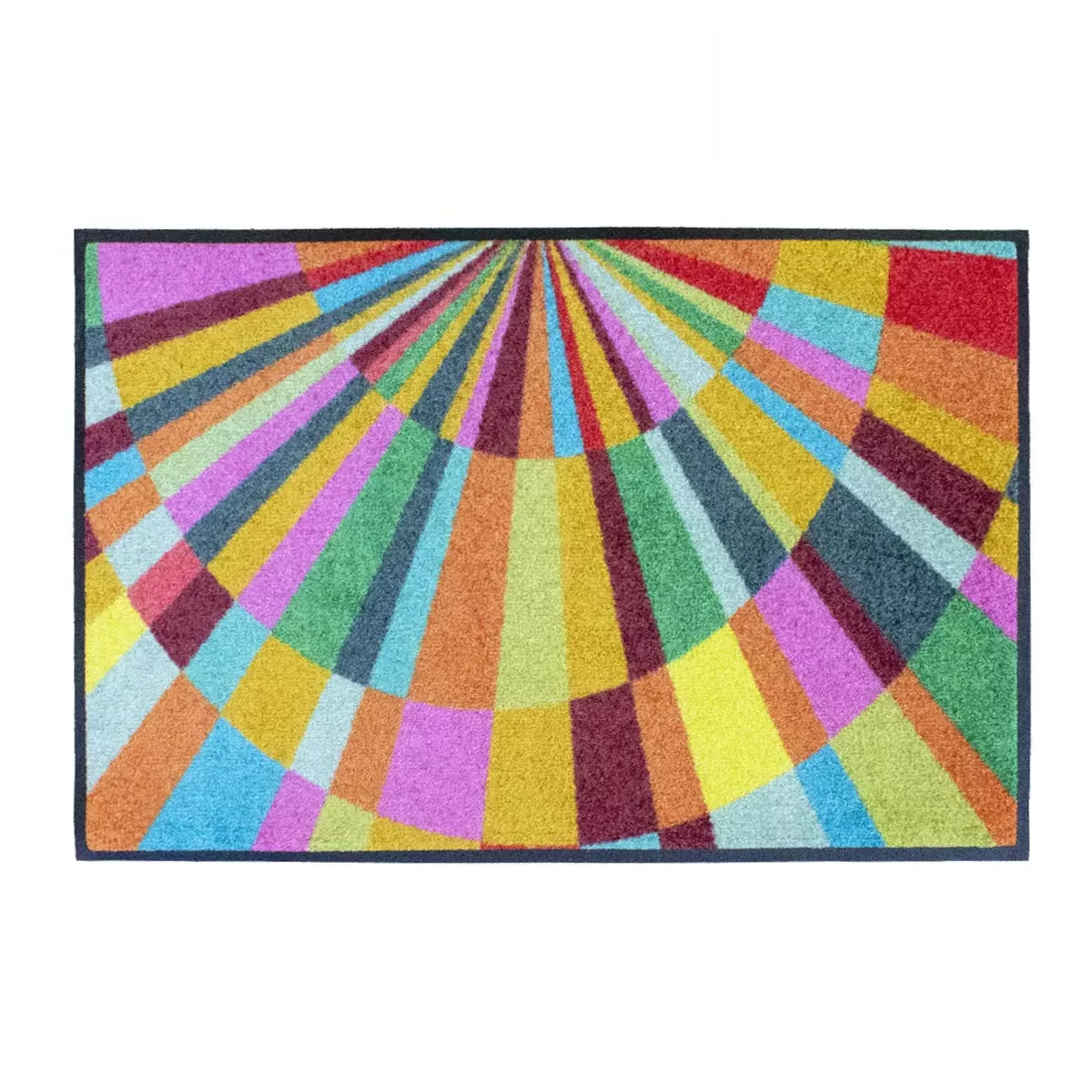 Tapis decor caoutchouc & nylon EVENTAIL, GARNIER THIEBAUT