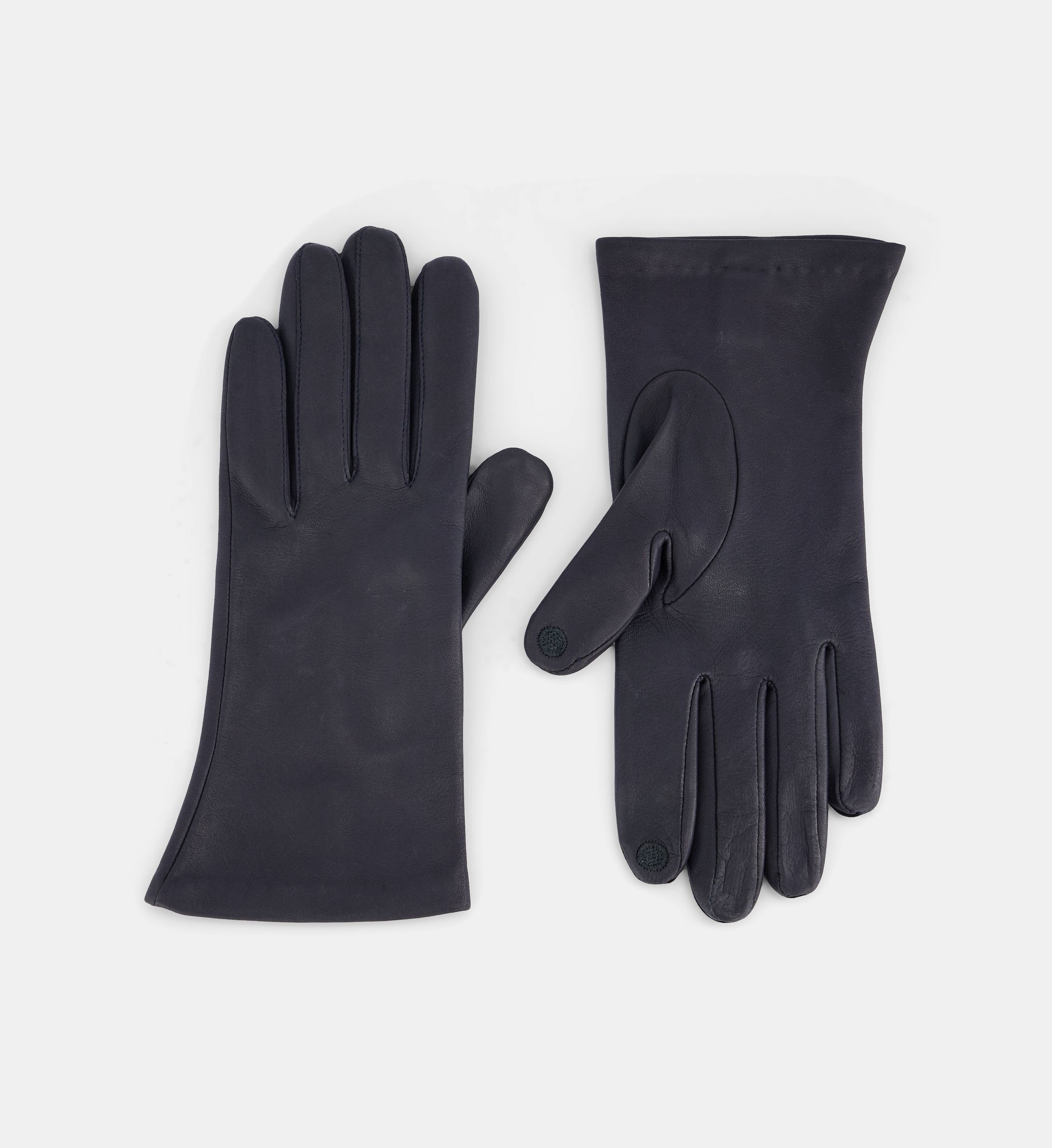 Gants carlo touch cuir souple doublure soie, GALERIES LAFAYETTE