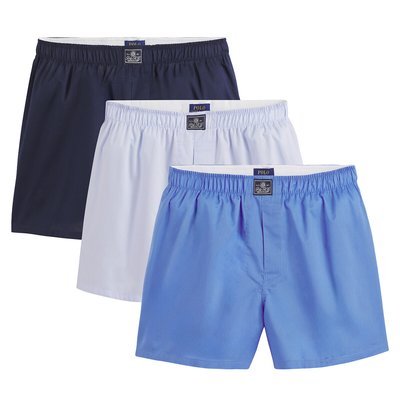Pack of 3 Boxers in Cotton POLO RALPH LAUREN