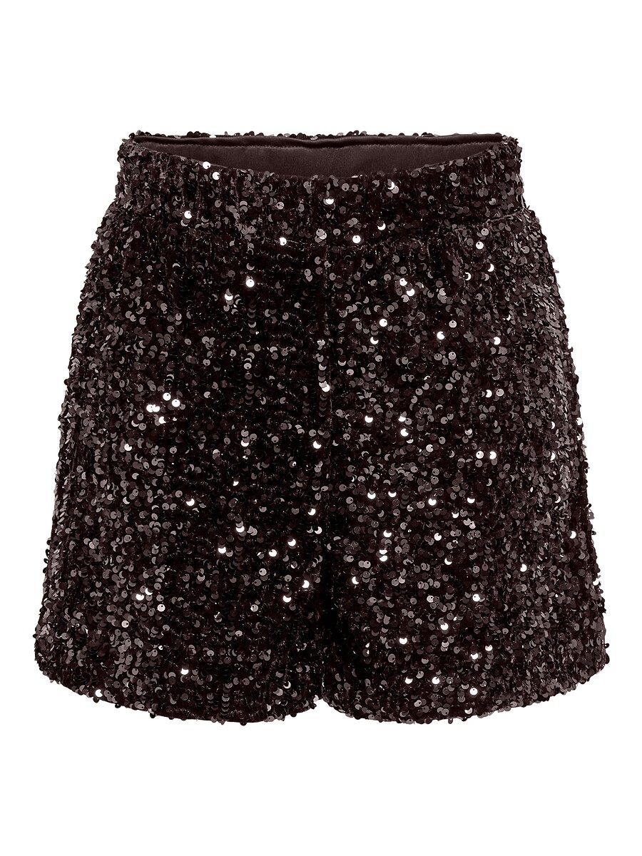 Pantaloncini con paillettes, ONLY