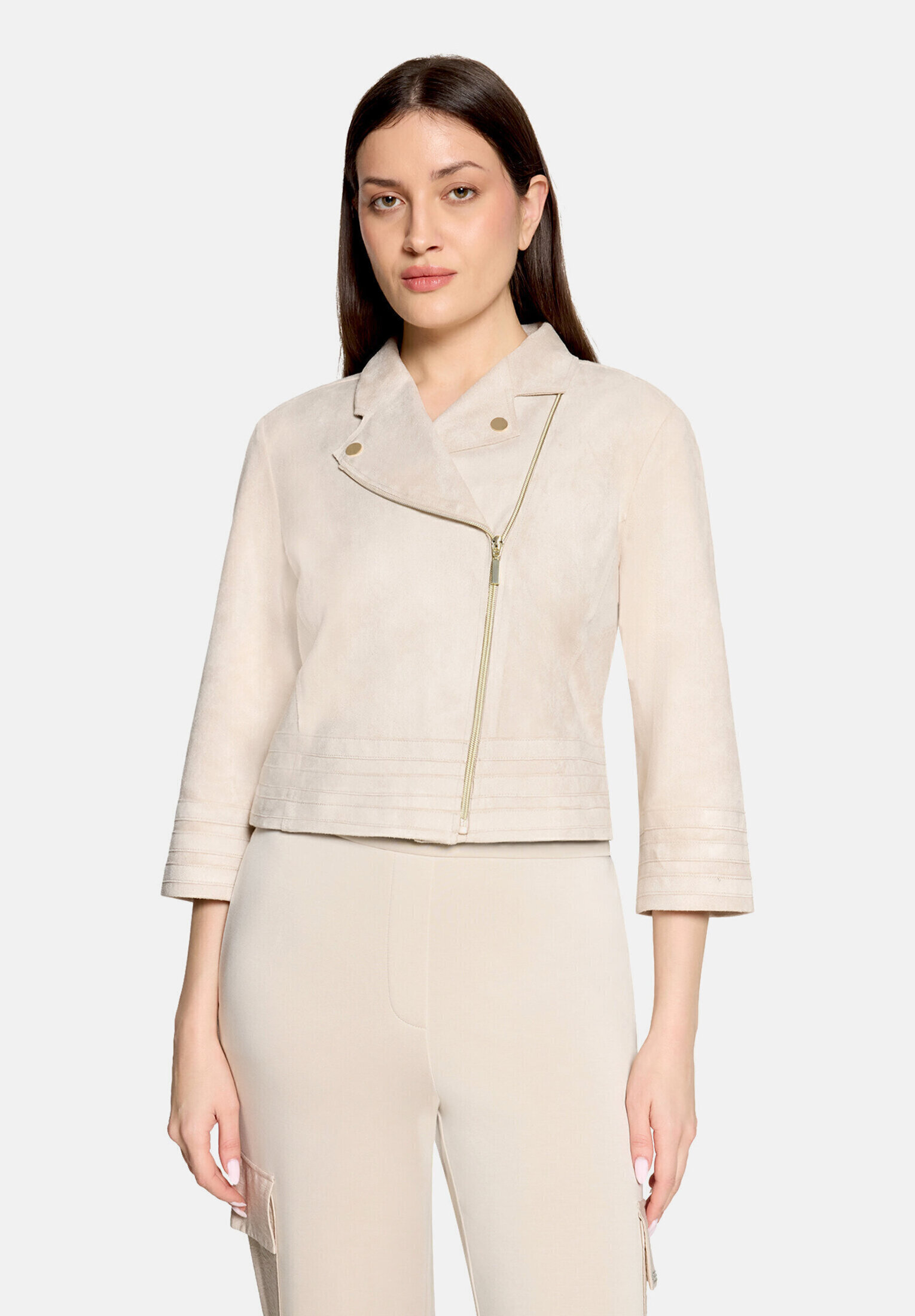 Veste de style motard à fermeture zippée, BETTY BARCLAY