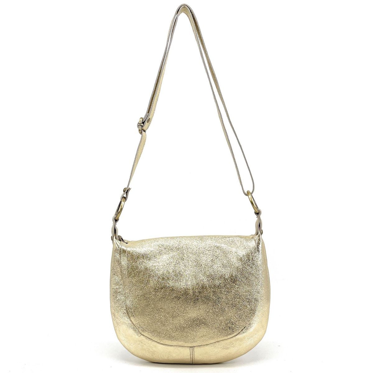 Sac discount doré cuir