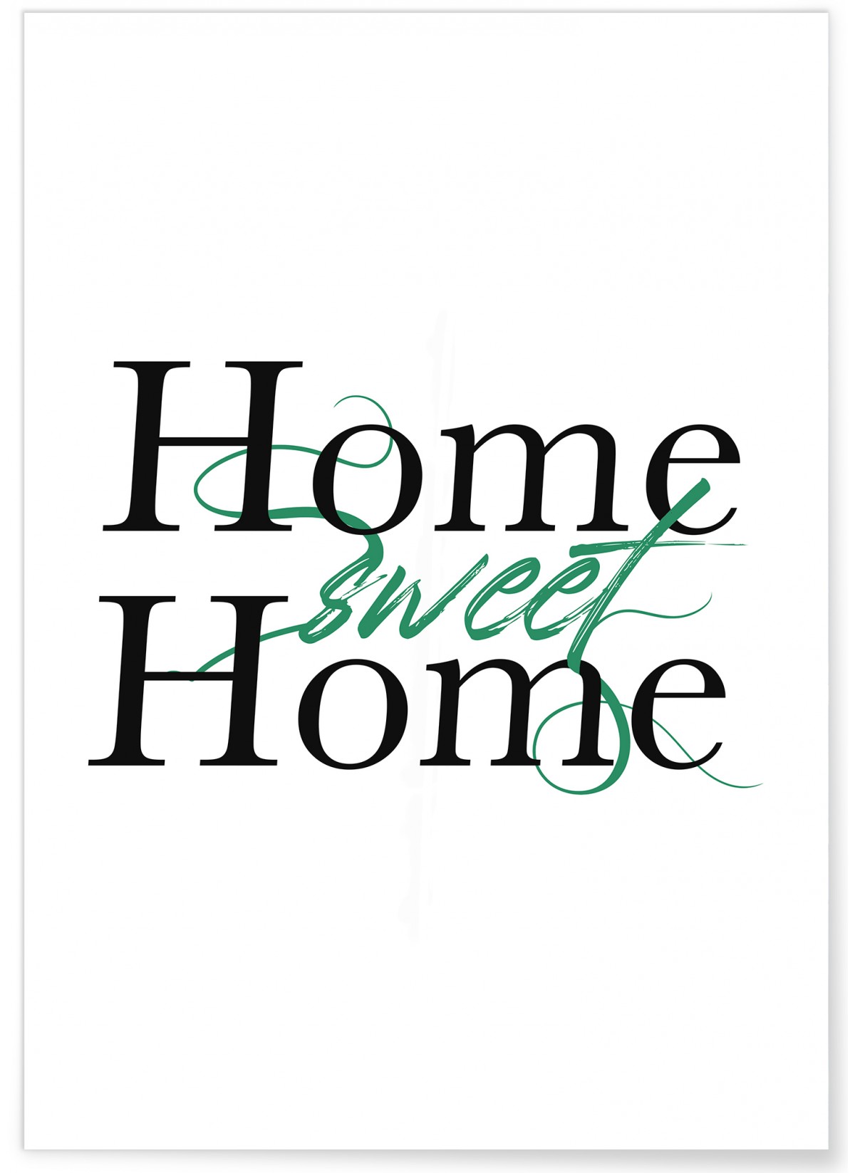 Affiche Home Sweet Home, L'AFFICHERIE