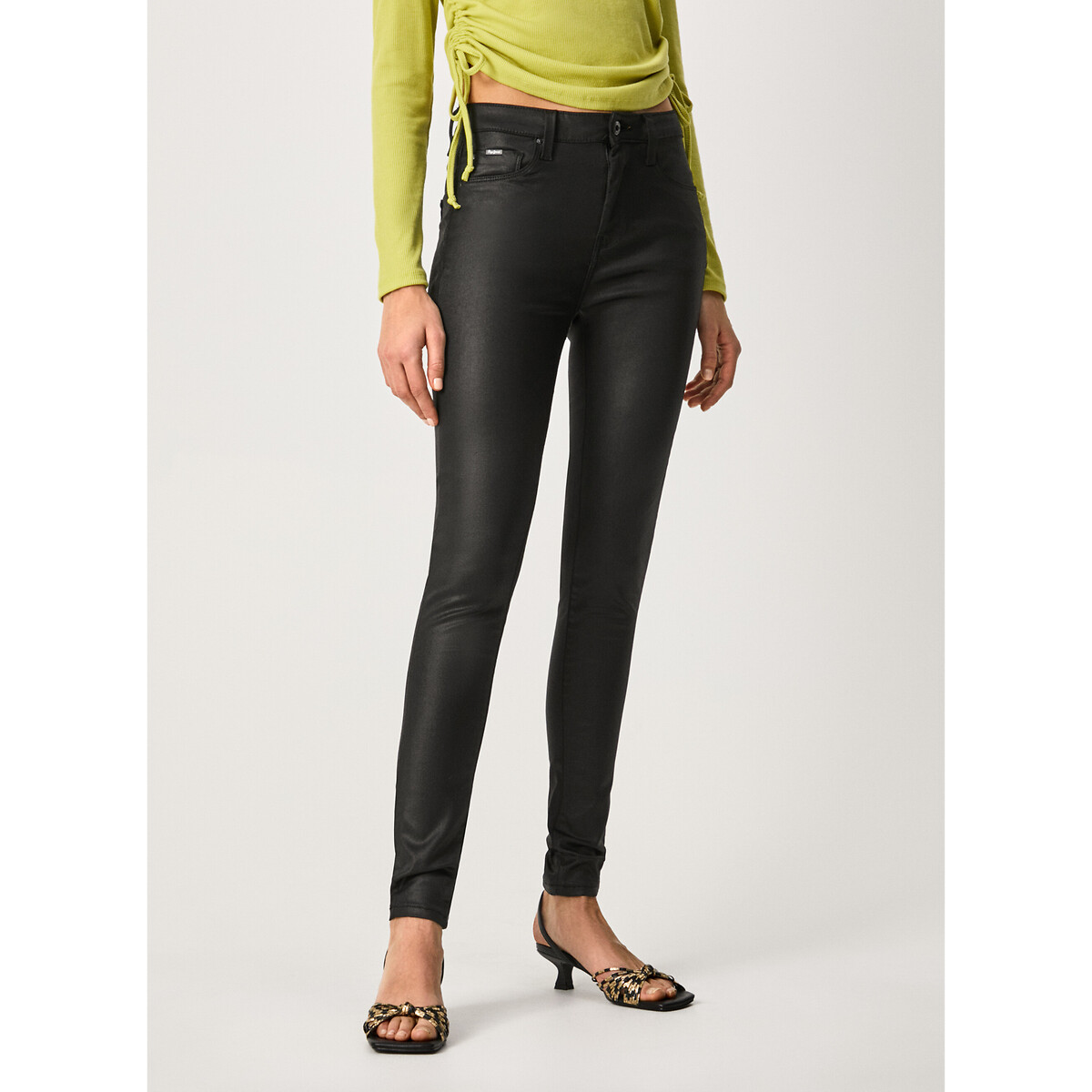 Image of Regent Skinny Trousers with High Waist